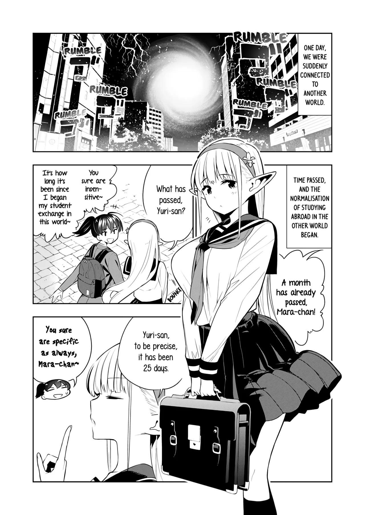 Futanari no Elf ongoing Chapter 1 - page 2