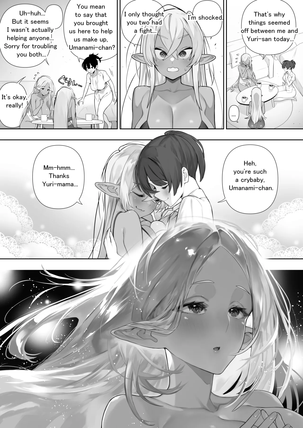 Futanari no Elf ongoing Chapter 1 - page 313