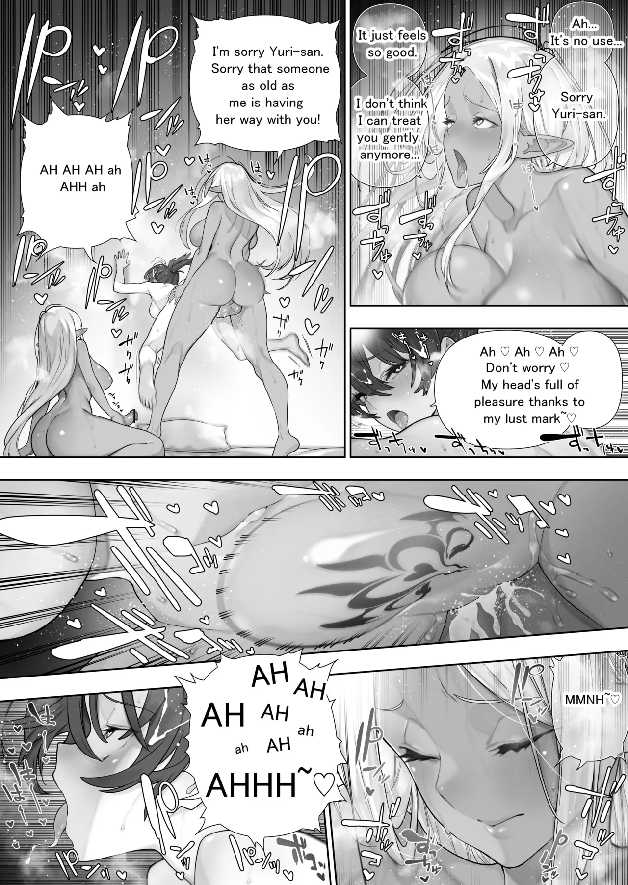 Futanari no Elf ongoing Chapter 1 - page 339