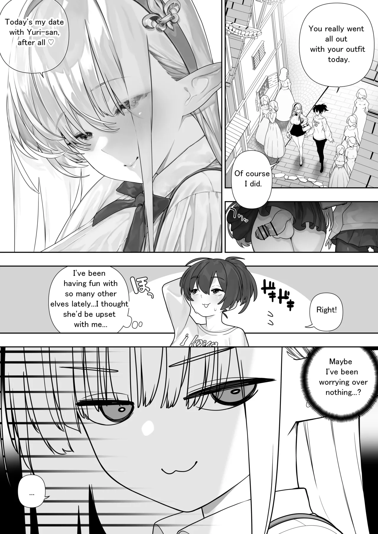Futanari no Elf ongoing Chapter 1 - page 391