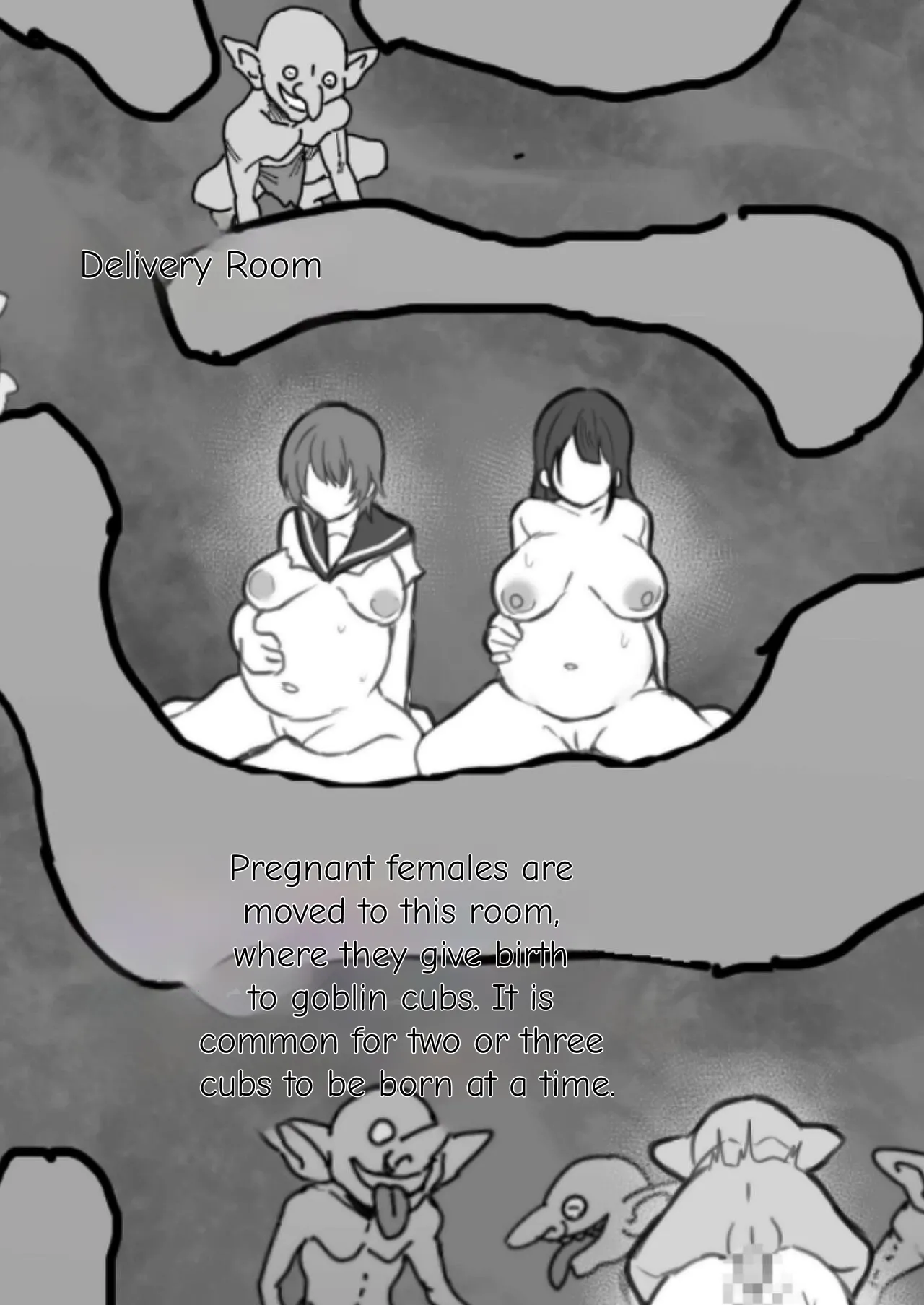 The results of cutting open a goblin's lair to take a look inside were way too crazy Chapter 1 - page 11