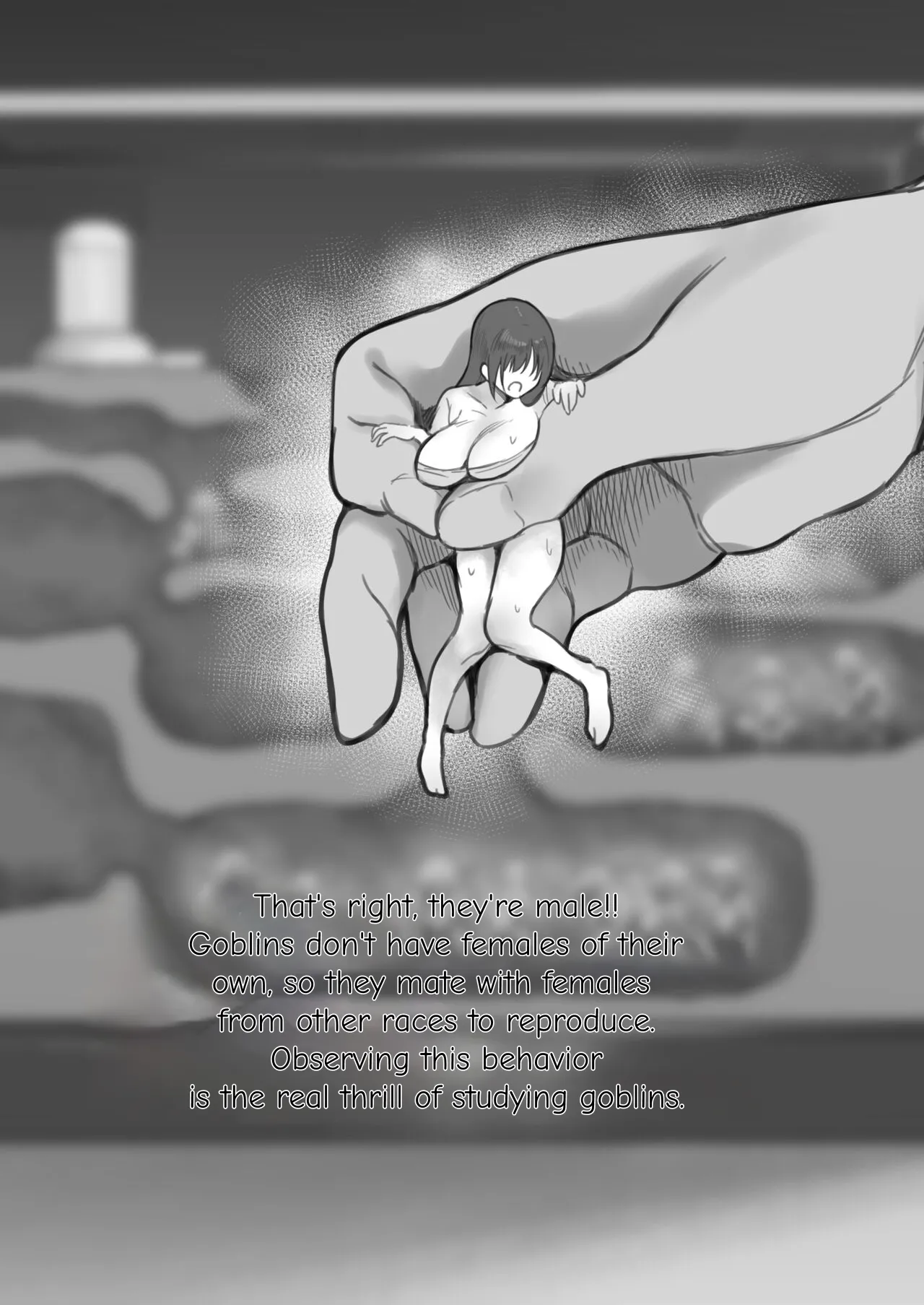 The results of cutting open a goblin's lair to take a look inside were way too crazy Chapter 1 - page 3