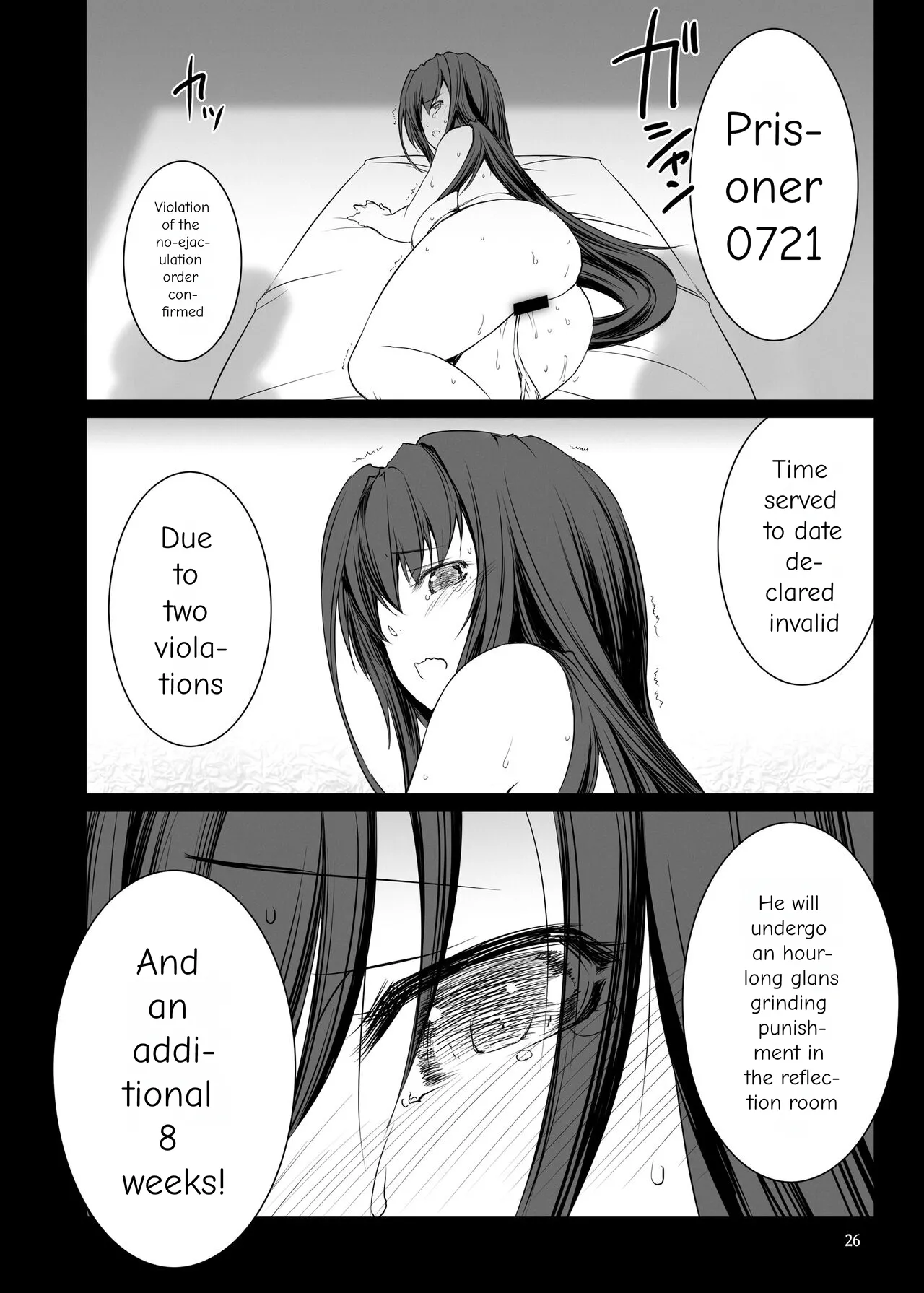 Sperm Prison 2: Futanari Training and Masturbation Instruction Chapter 1 - page 27
