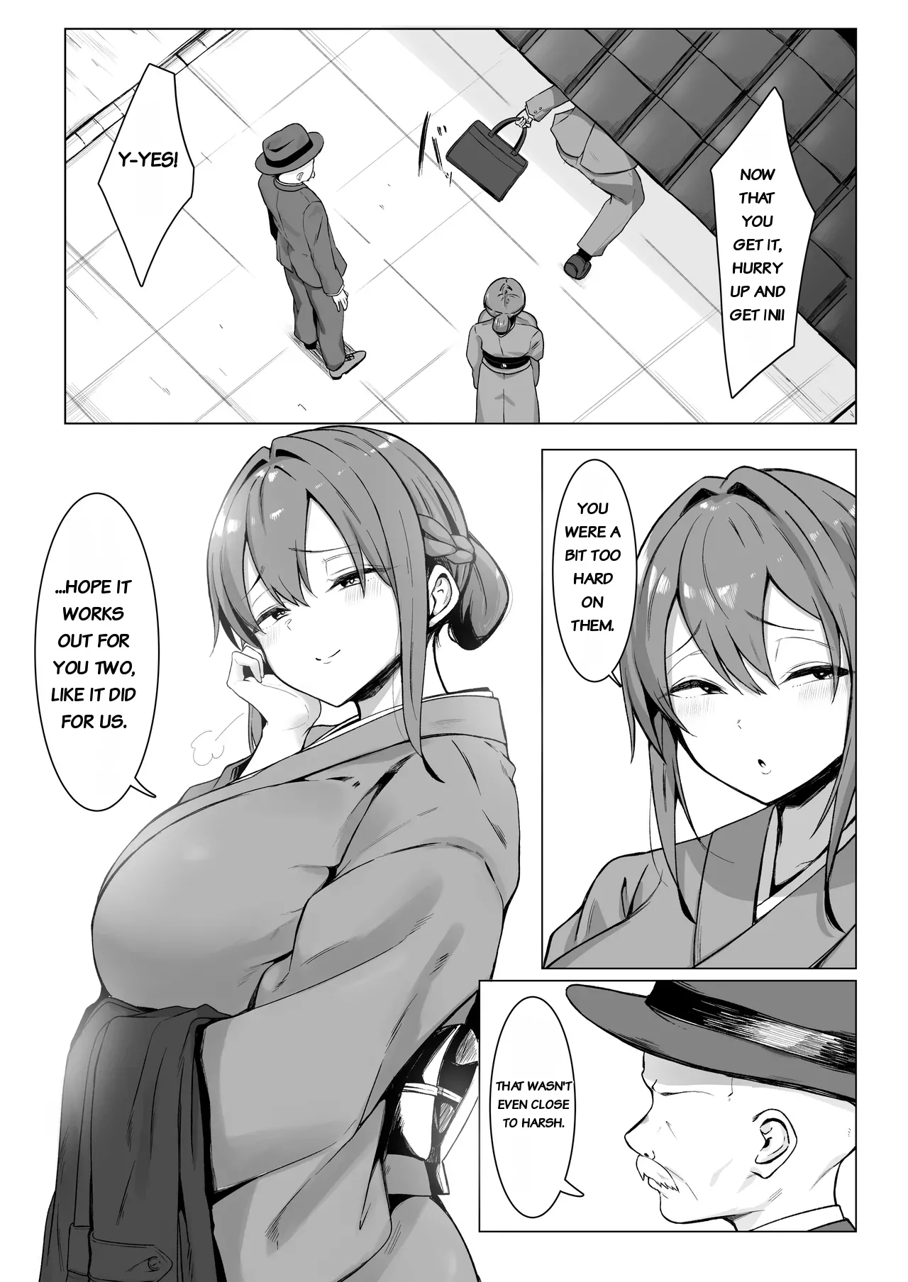 Downer Ninpou Tsuma wa Teishu Kanpaku Otto wo Wakara Seru Chapter 1 - page 46