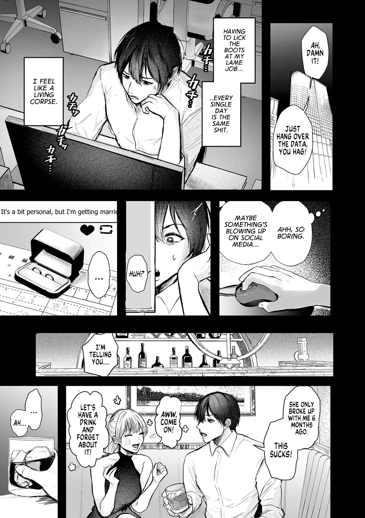 How the Gloomy Me Took Charge of my Own Life by Becoming a Hostess Chapter 1 - page 1
