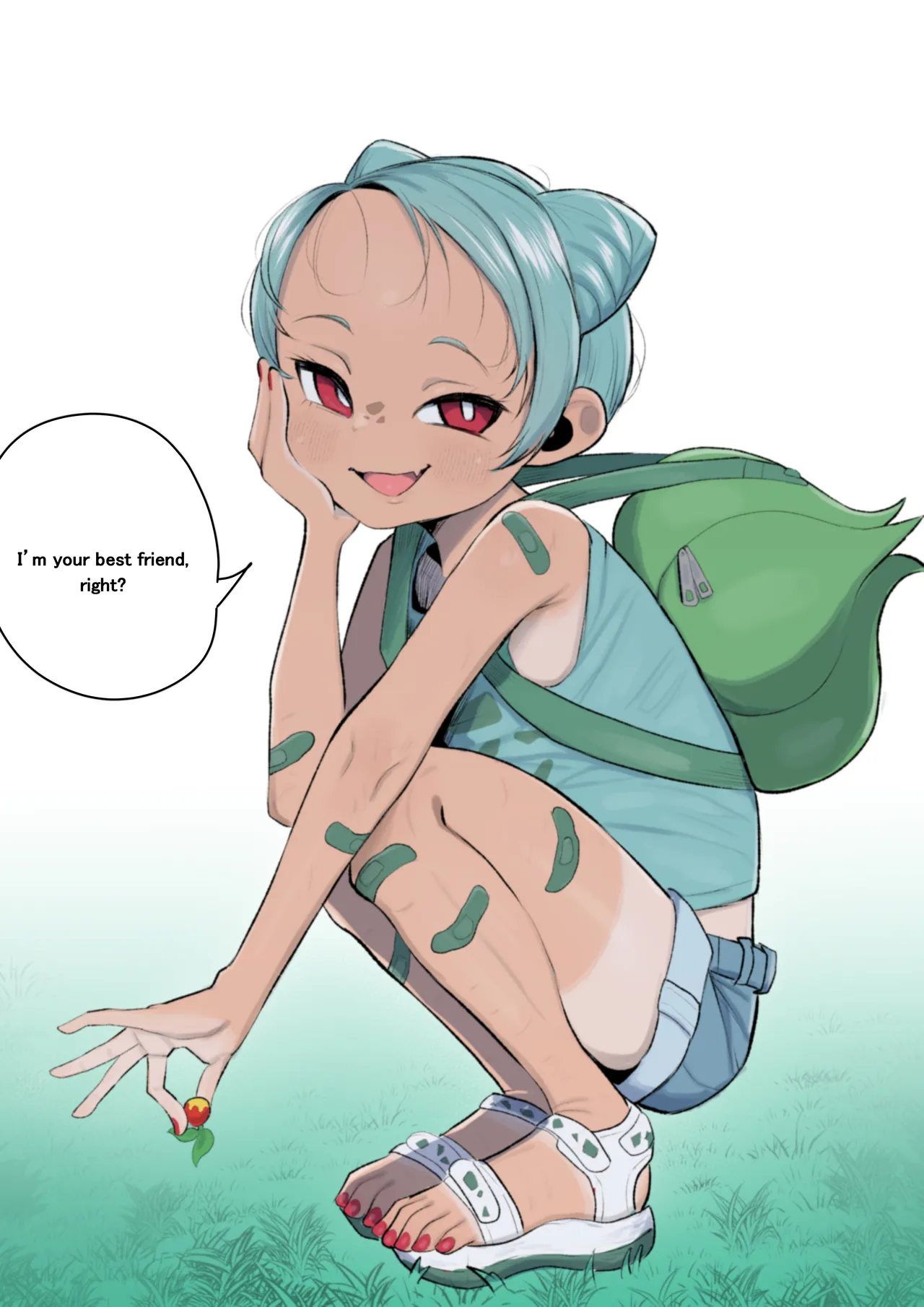 ぽこあフシギダネ擬人化N〇Rミニ漫画 Chapter 1 - page 4