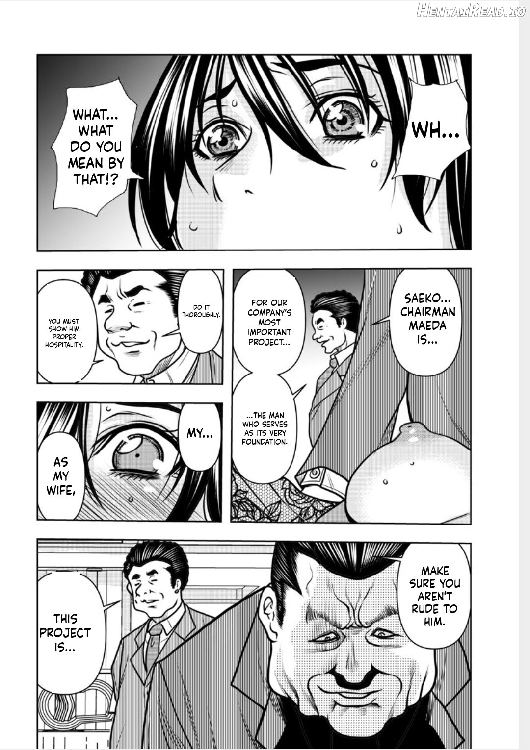 Contract wife - The days of being embraced by her husband's boss began for her husband Chapter 1 - page 12