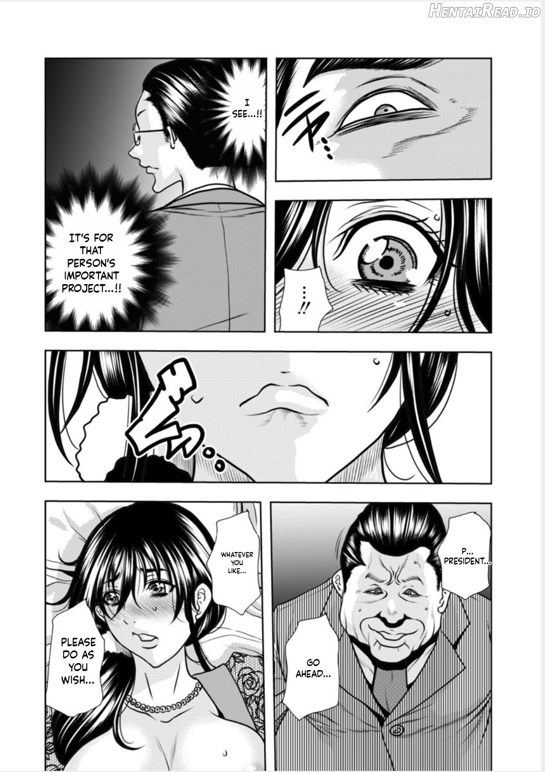 Contract wife - The days of being embraced by her husband's boss began for her husband Chapter 1 - page 13