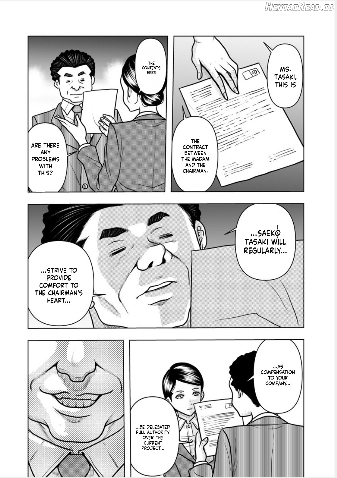 Contract wife - The days of being embraced by her husband's boss began for her husband Chapter 2 - page 28
