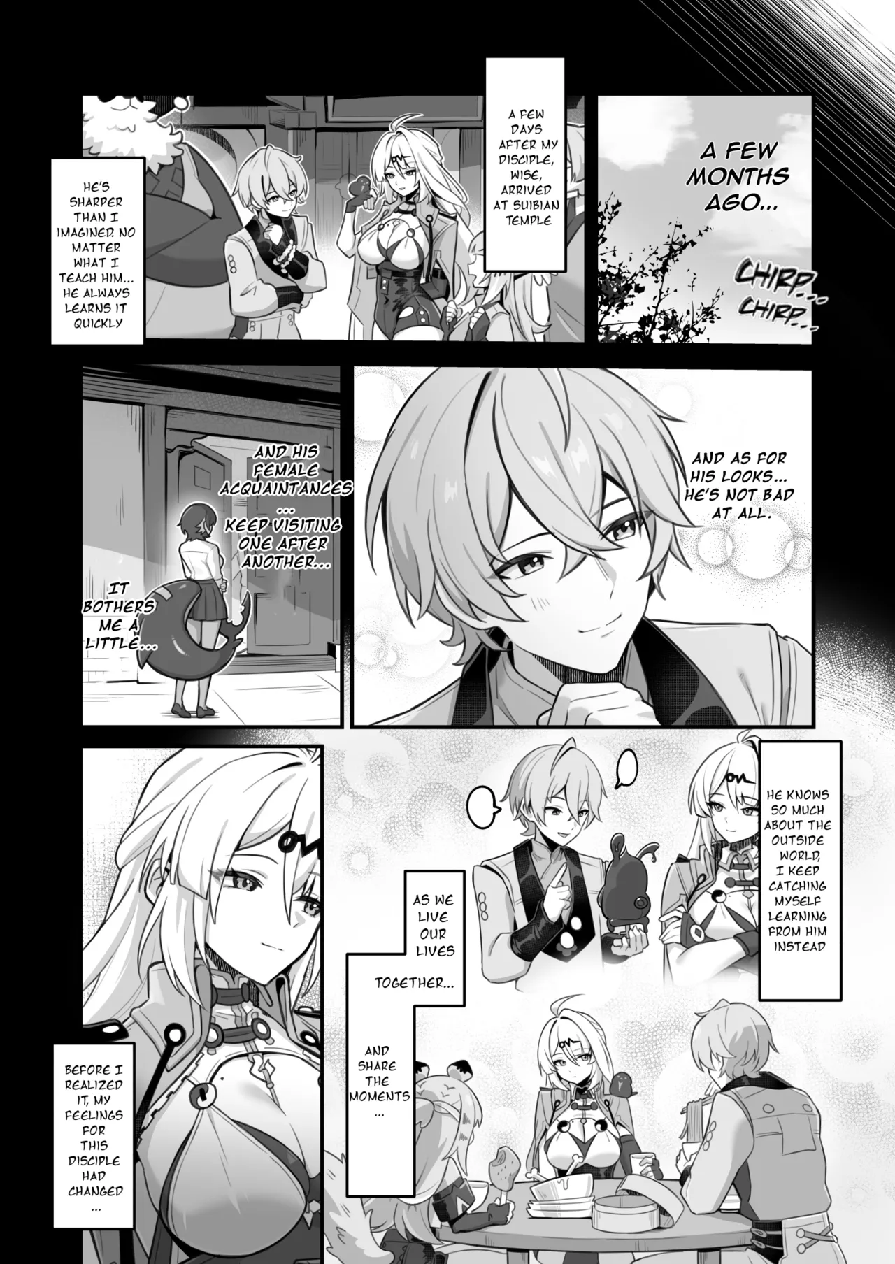 Zokuse no Kyoshisha - Worldly Tutor Chapter 1 - page 5