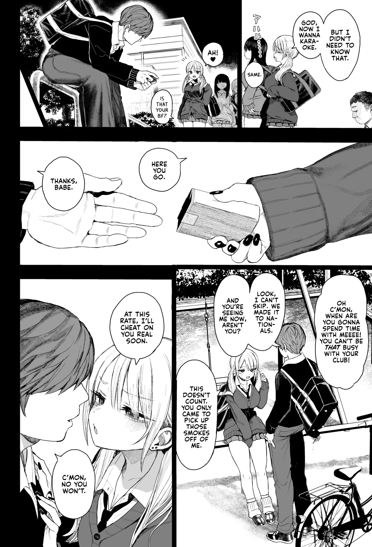 Shouwaru Gal Shitsukerareru + Omake Chapter 1 - page 9