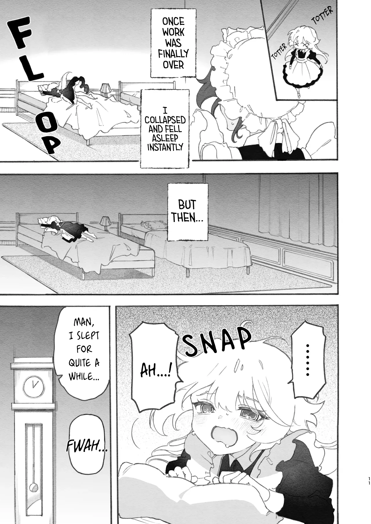 Yuri Kyuuji ~Youen Shujin to Midara na Maid~ Chapter 1 - page 11