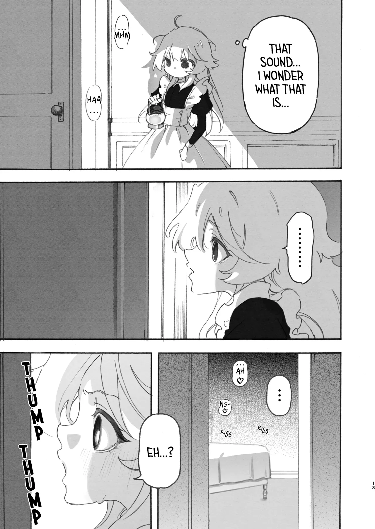 Yuri Kyuuji ~Youen Shujin to Midara na Maid~ Chapter 1 - page 13