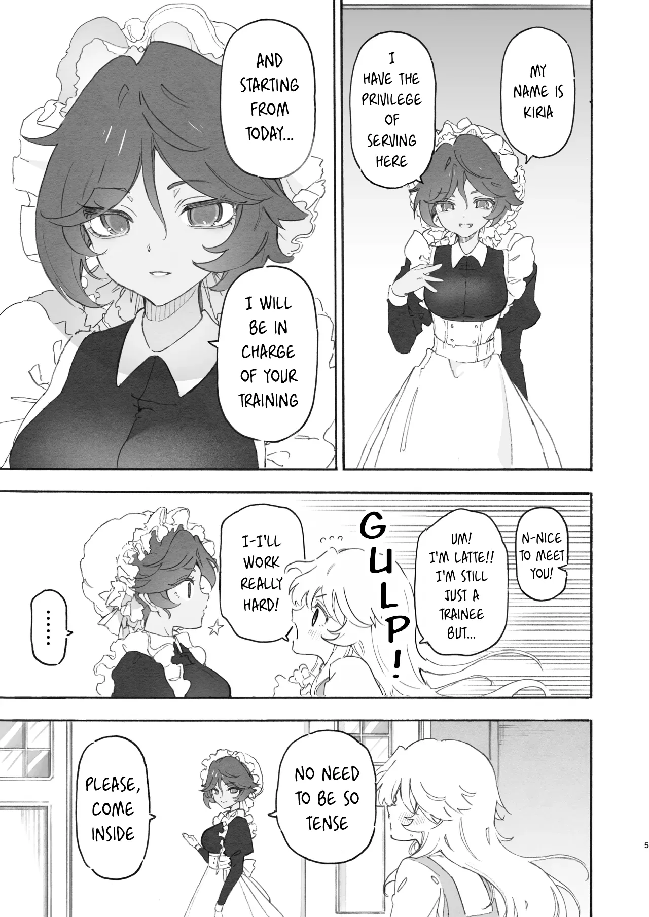 Yuri Kyuuji ~Youen Shujin to Midara na Maid~ Chapter 1 - page 5