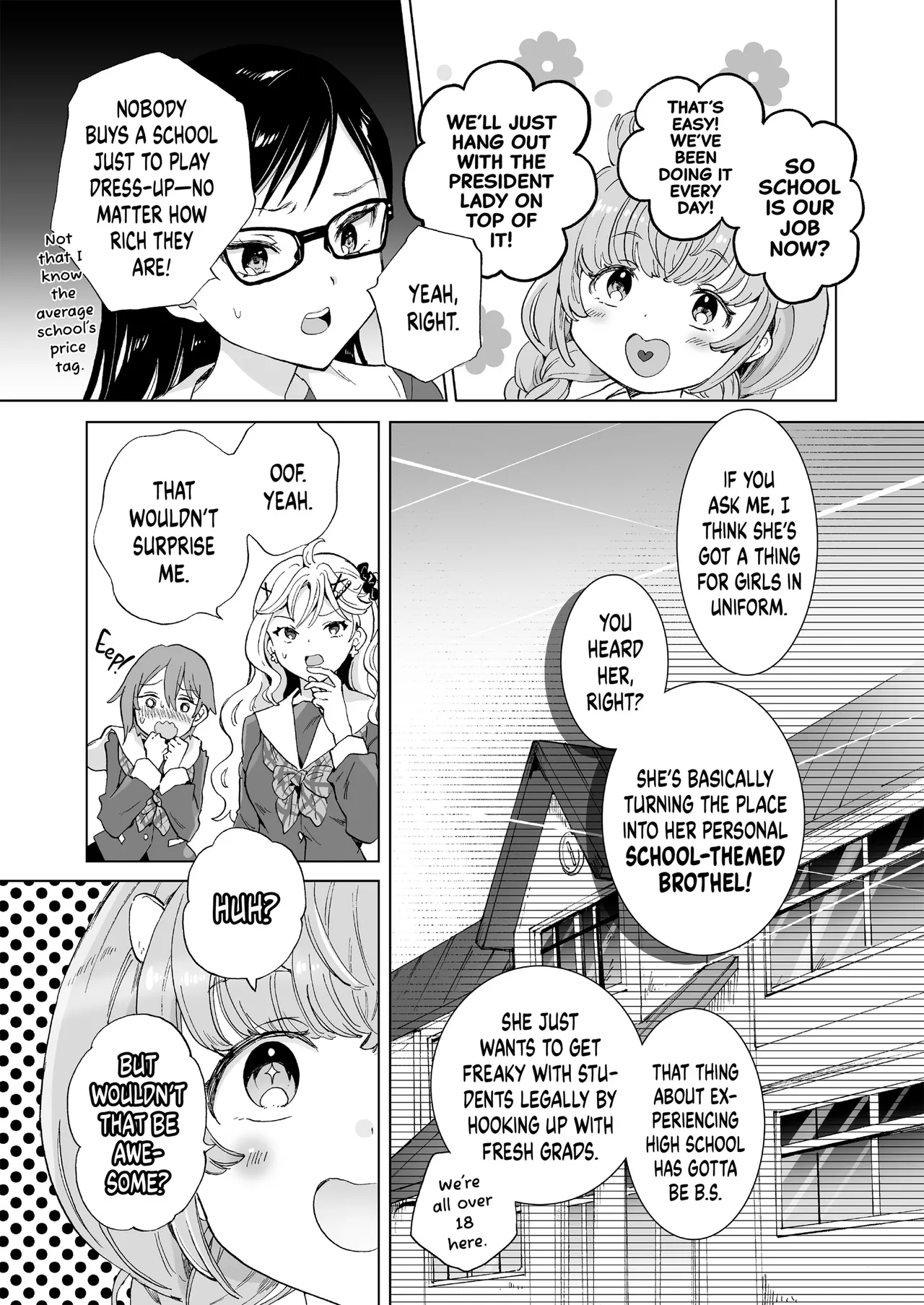 Education: The Hot-Shot CEO Buys a School Chapter 1 - page 10
