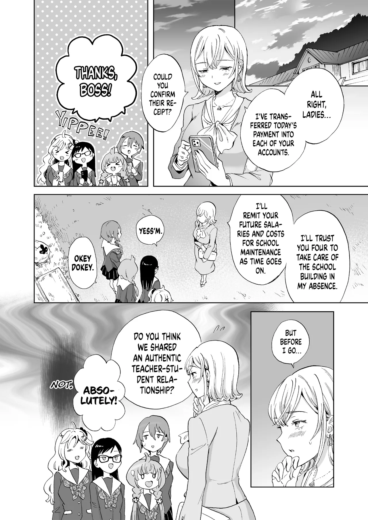 Education: The Hot-Shot CEO Buys a School Chapter 1 - page 35