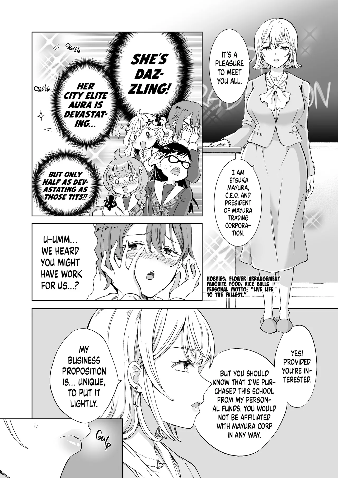 Education: The Hot-Shot CEO Buys a School Chapter 1 - page 7
