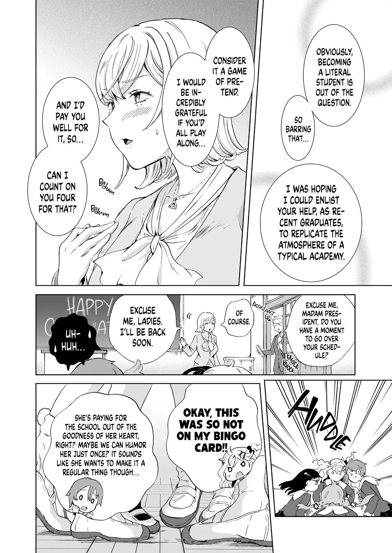 Education: The Hot-Shot CEO Buys a School Chapter 1 - page 9