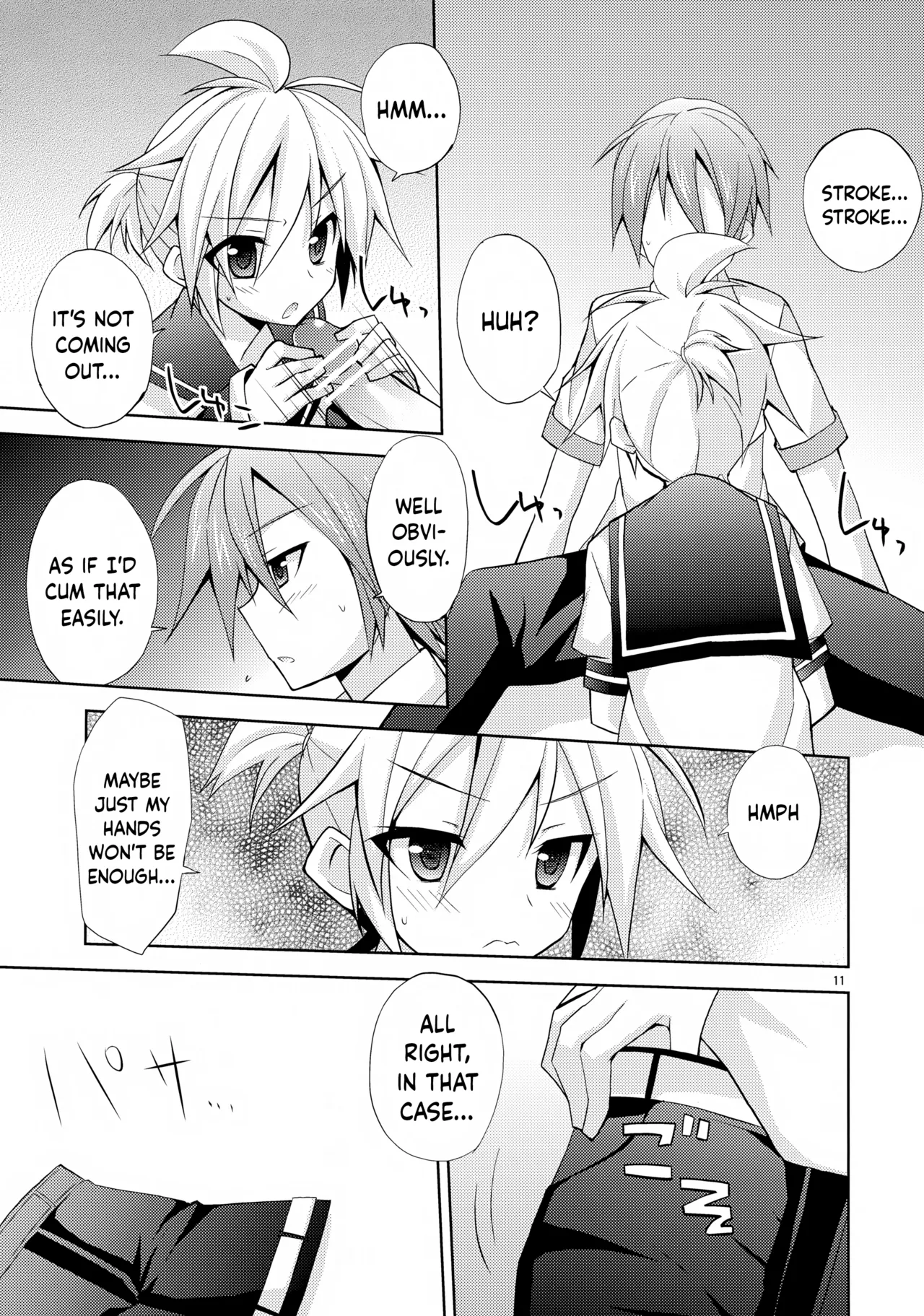 Len-kun ga Gachi Sugite Kowai Chapter 1 - page 11