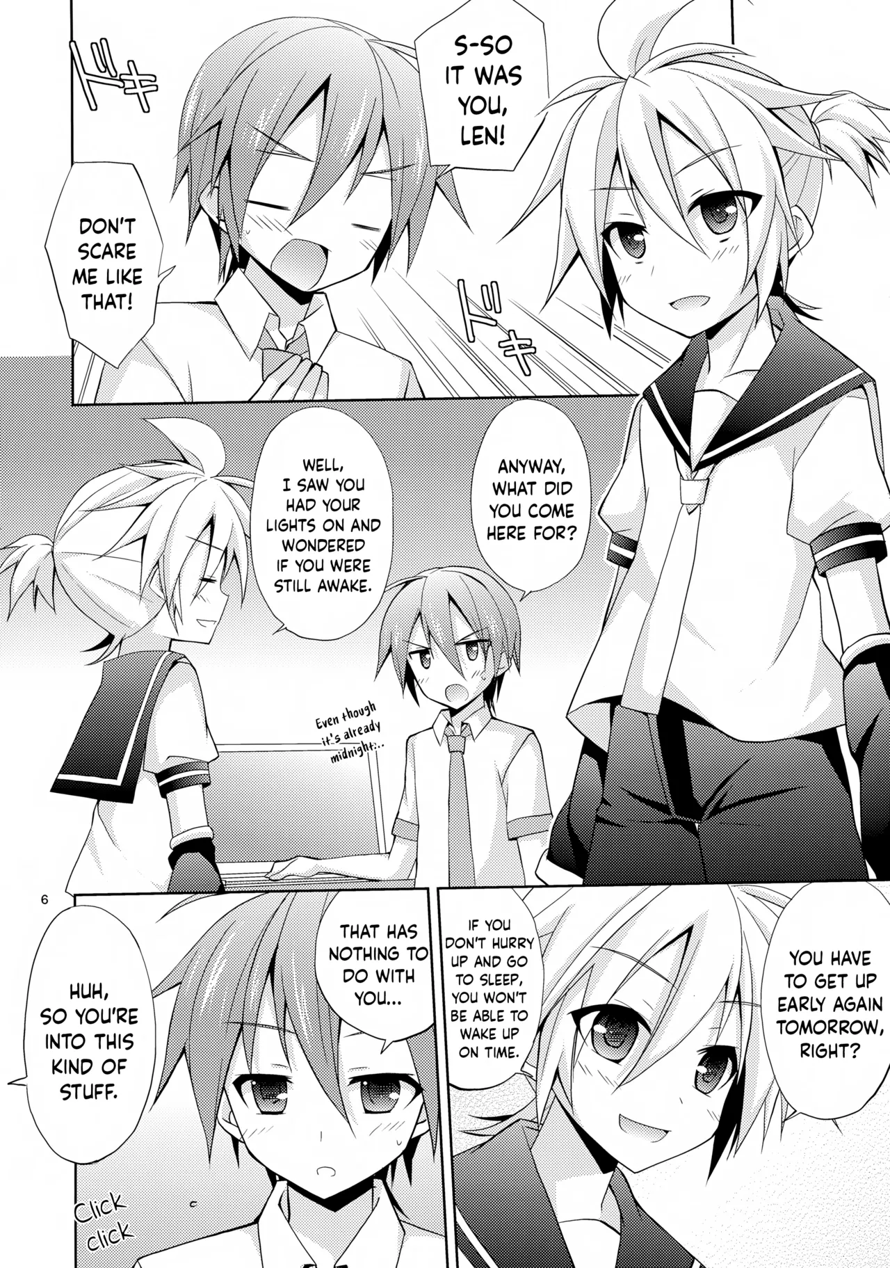 Len-kun ga Gachi Sugite Kowai Chapter 1 - page 6