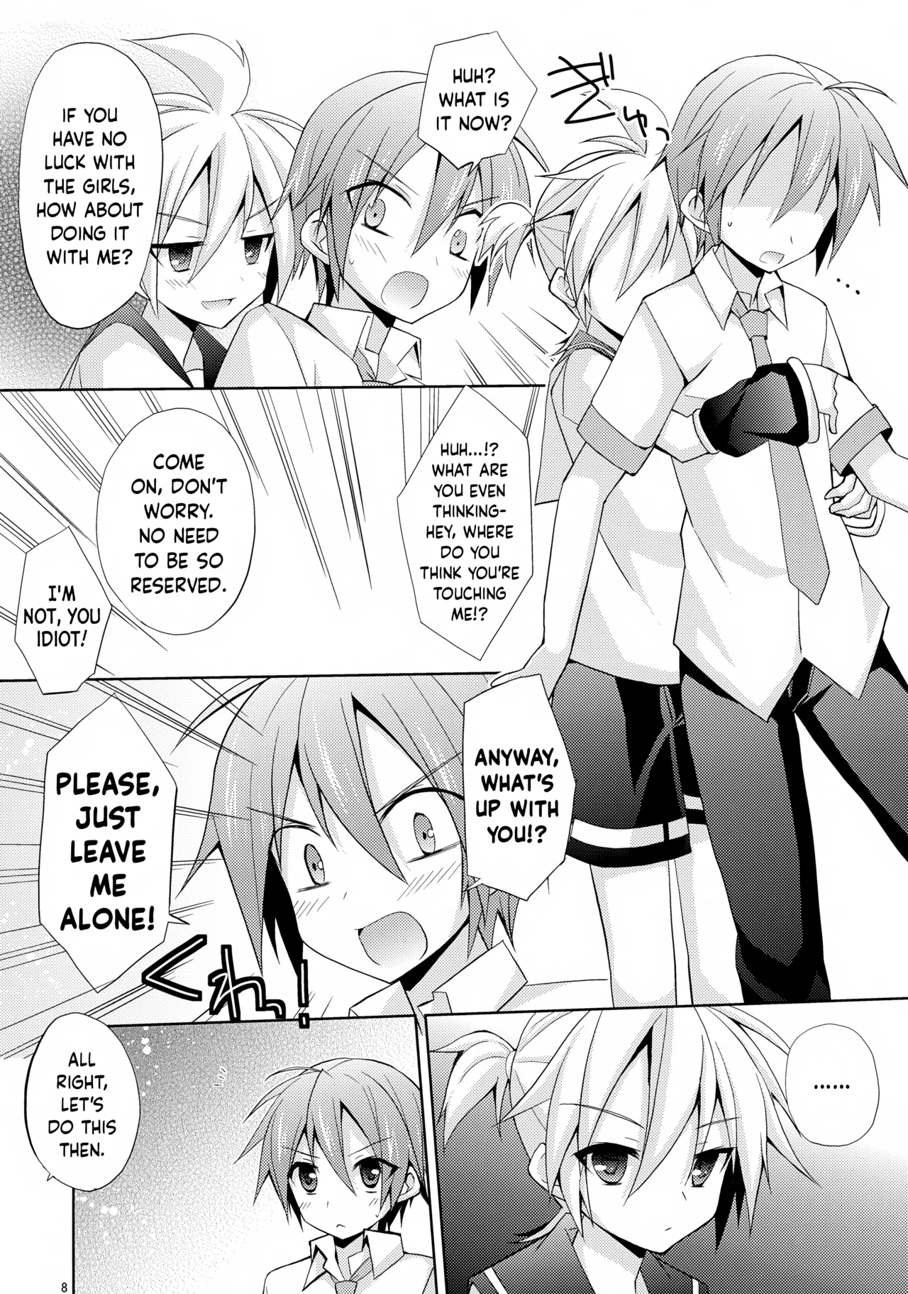 Len-kun ga Gachi Sugite Kowai Chapter 1 - page 8