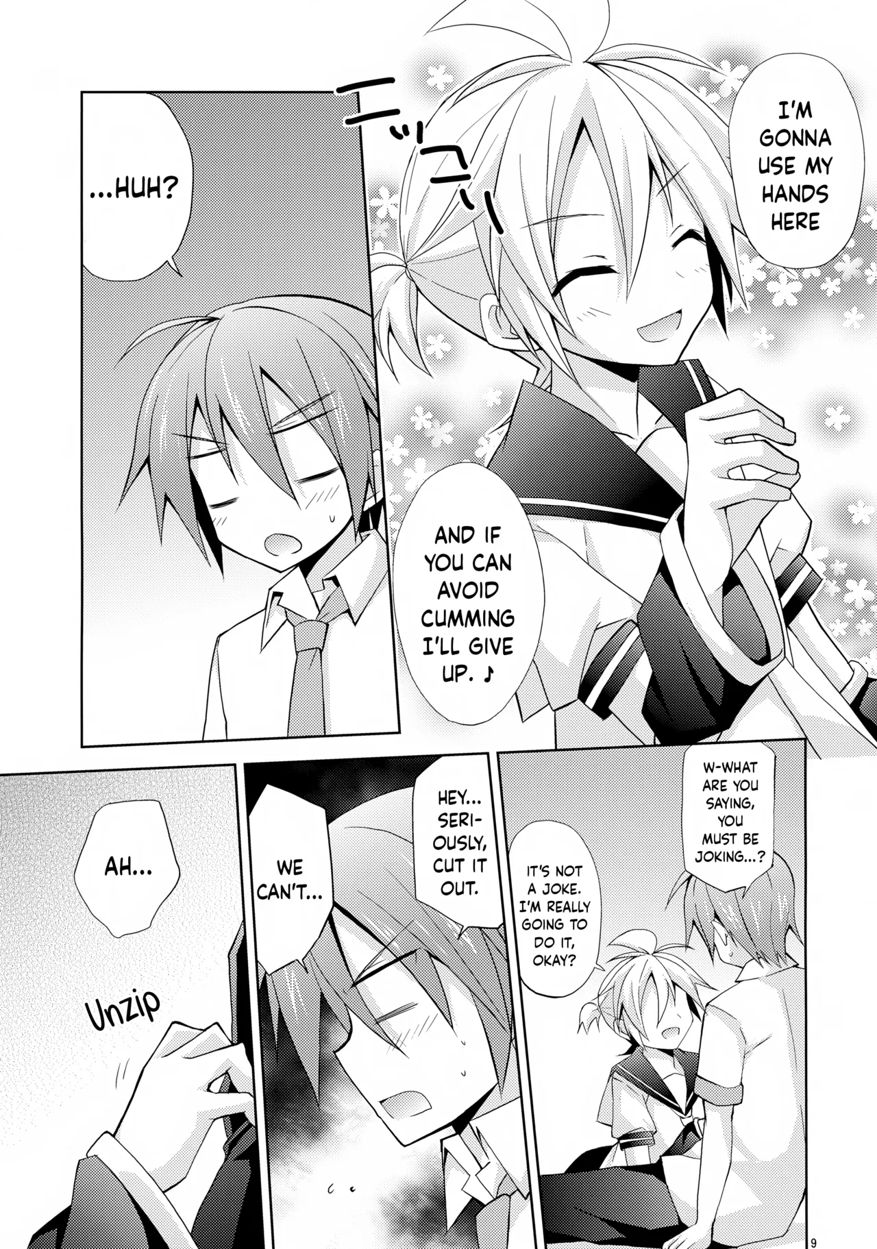 Len-kun ga Gachi Sugite Kowai Chapter 1 - page 9