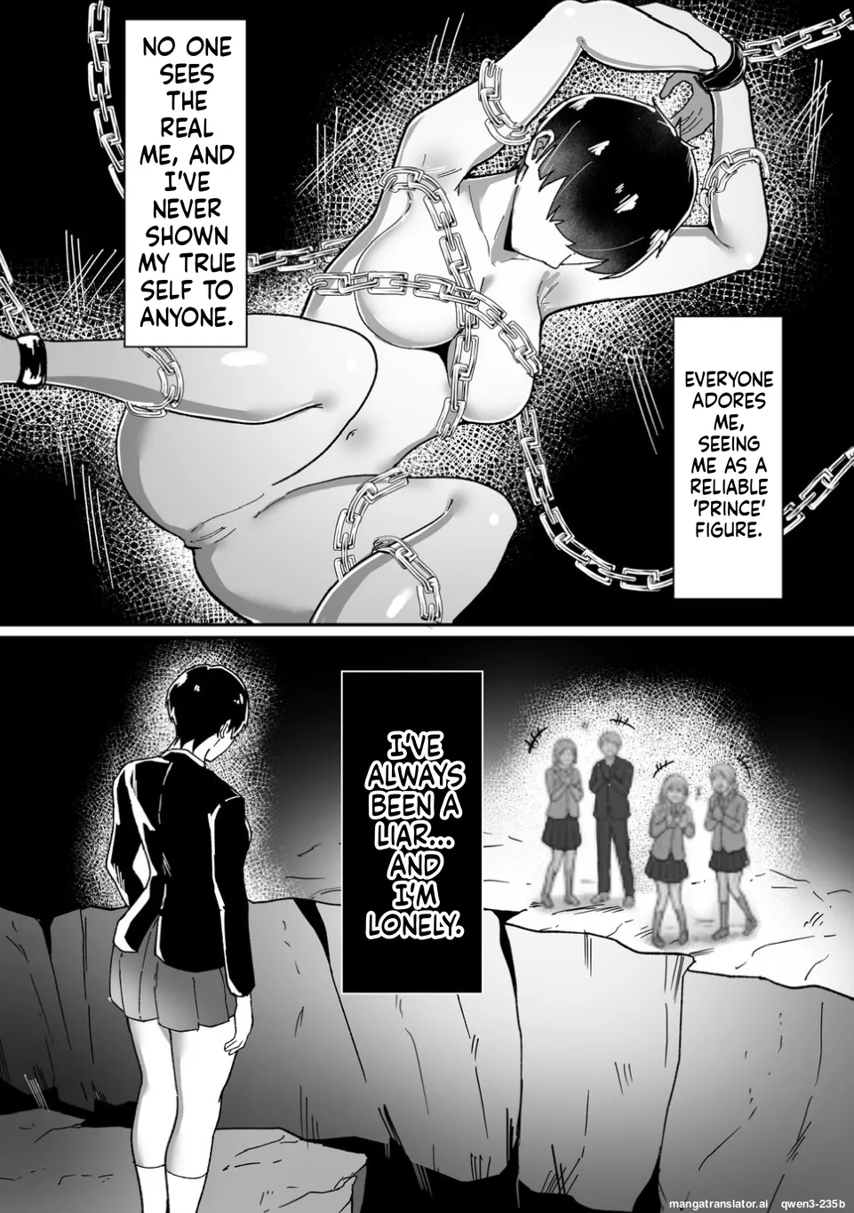 Boyish no Senpai Kanojo ga Netorarete Mesu ni Otosareru Hanashi Chapter 1 - page 11