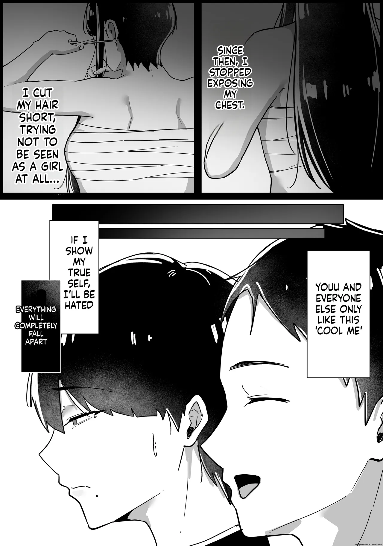 Boyish no Senpai Kanojo ga Netorarete Mesu ni Otosareru Hanashi Chapter 1 - page 15