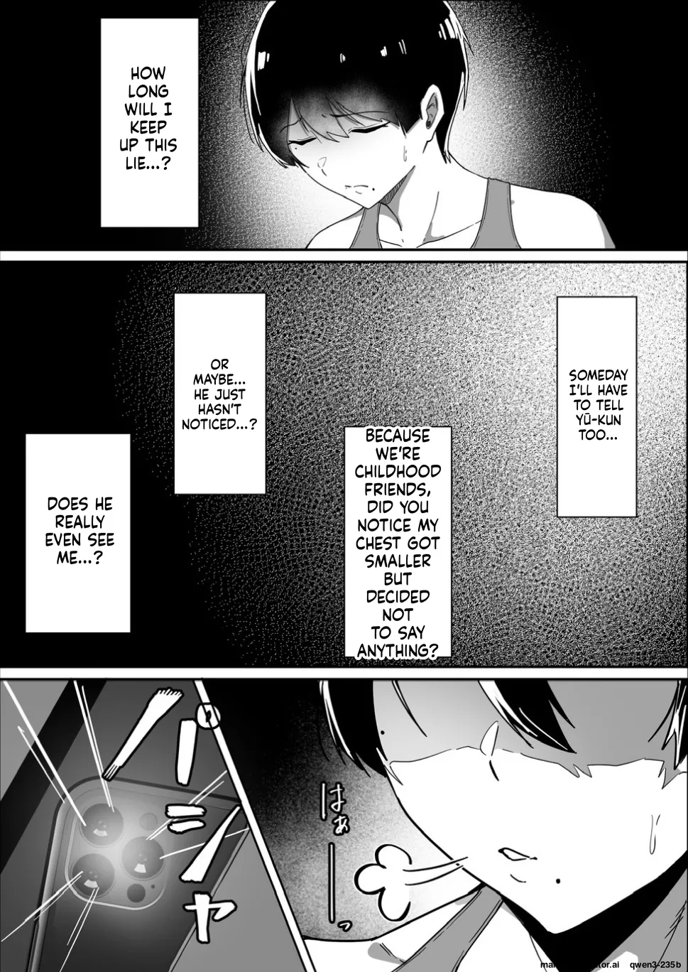 Boyish no Senpai Kanojo ga Netorarete Mesu ni Otosareru Hanashi Chapter 1 - page 17