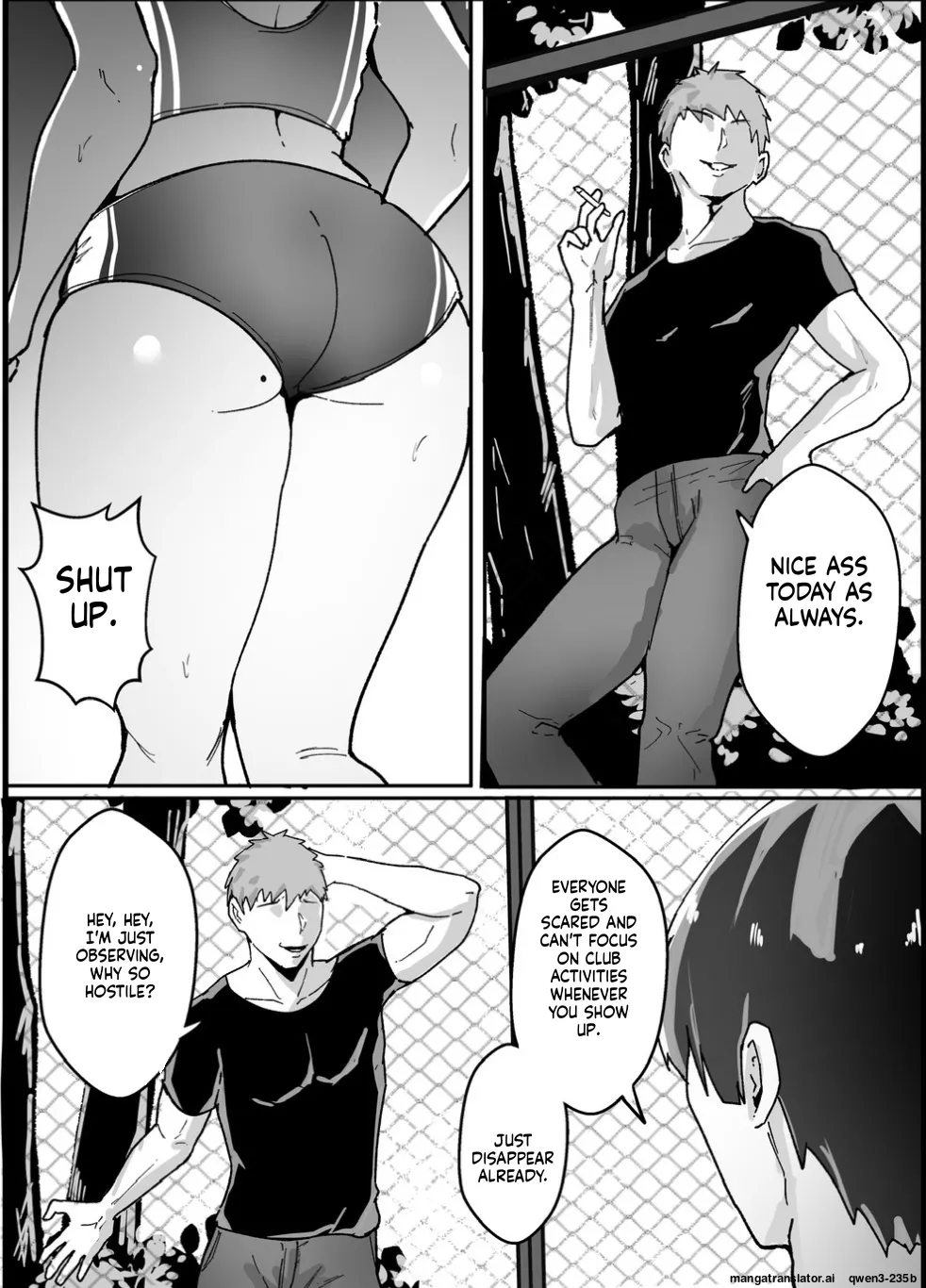 Boyish no Senpai Kanojo ga Netorarete Mesu ni Otosareru Hanashi Chapter 1 - page 7