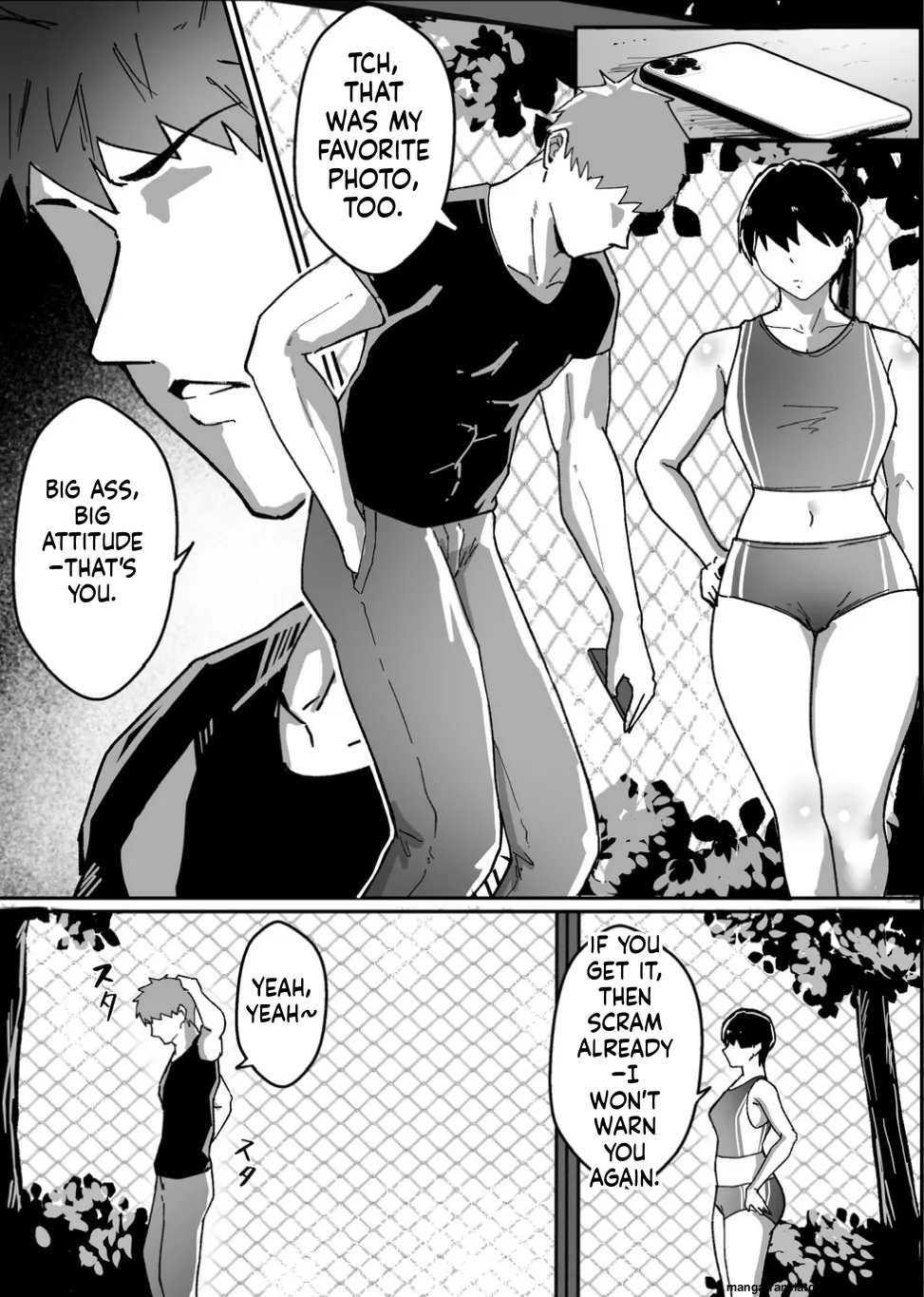 Boyish no Senpai Kanojo ga Netorarete Mesu ni Otosareru Hanashi Chapter 1 - page 9