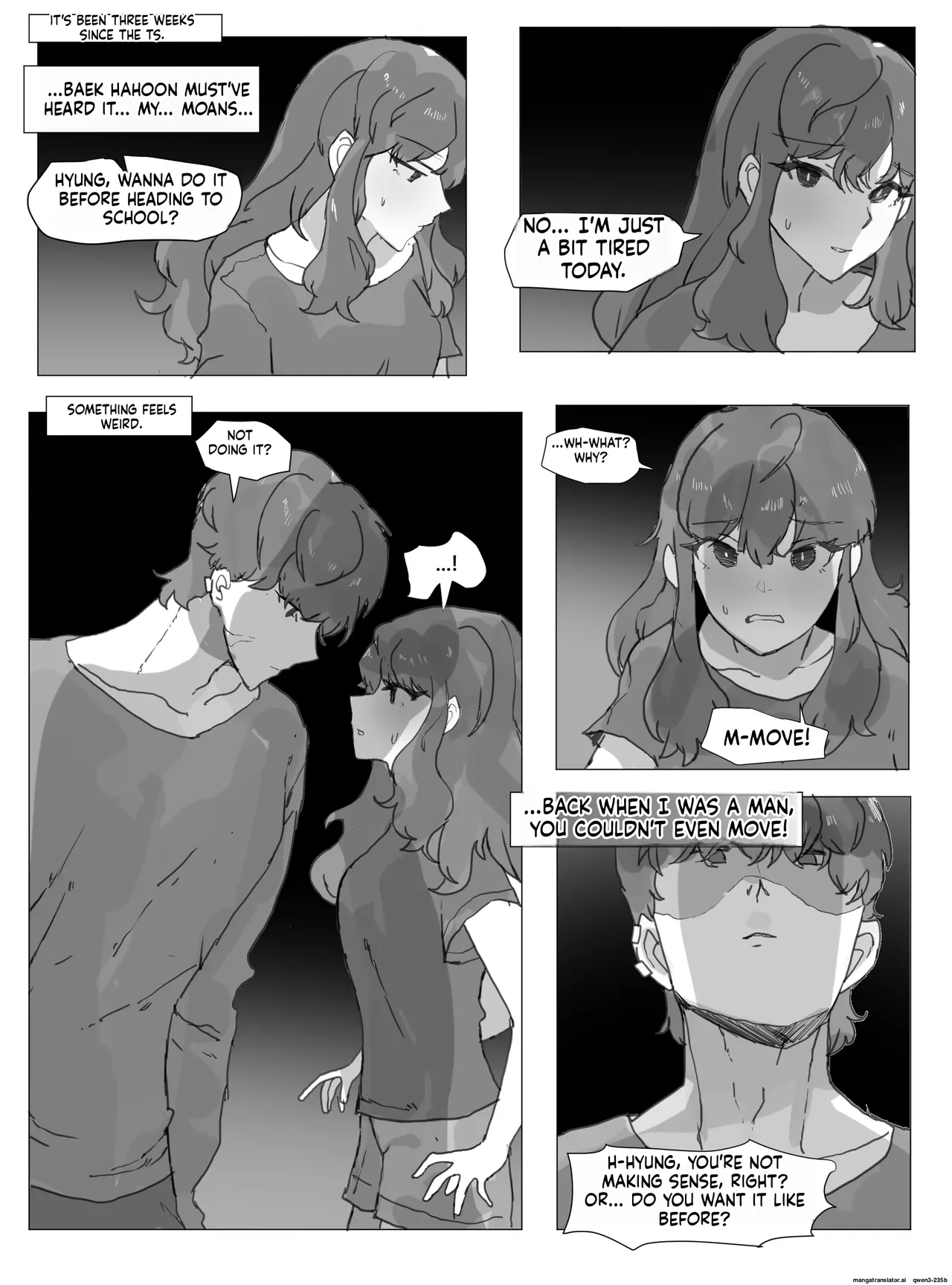 TS Disease 2 - Former Hyung Forced to Accept New Role as Little Brother's Sex Doll Noona Chapter 1 - page 15