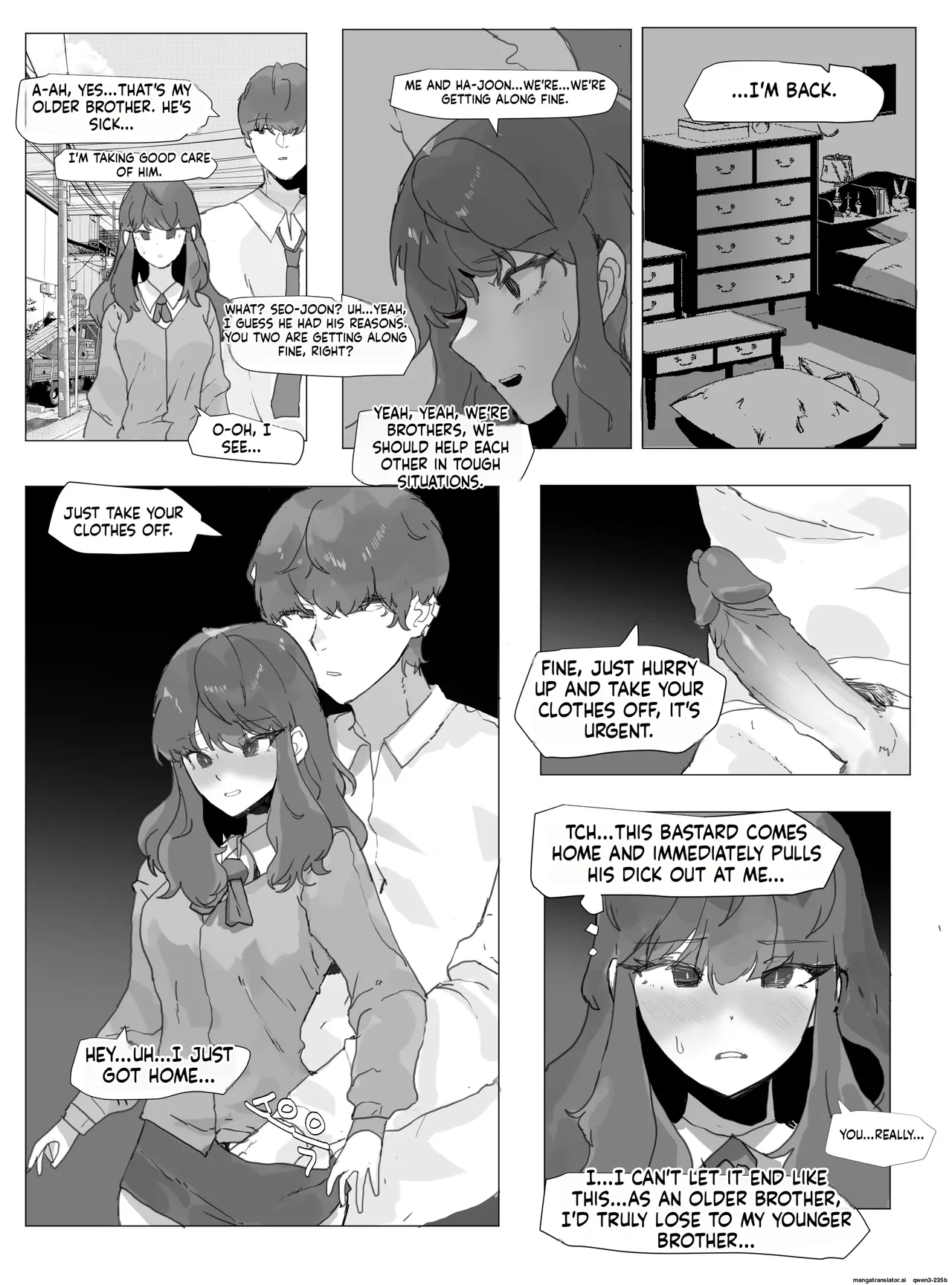 TS Disease 2 - Former Hyung Forced to Accept New Role as Little Brother's Sex Doll Noona Chapter 1 - page 20