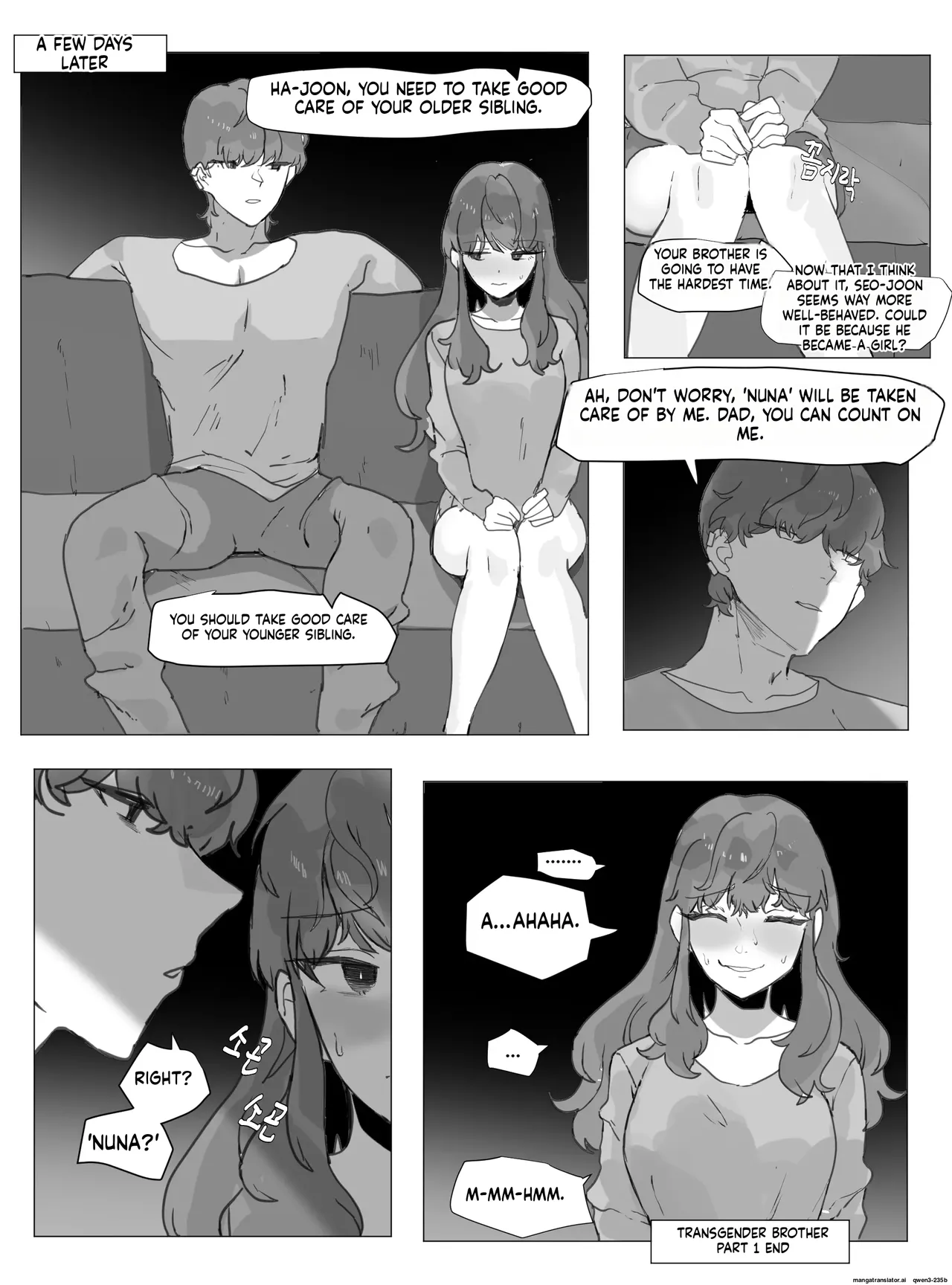 TS Disease 2 - Former Hyung Forced to Accept New Role as Little Brother's Sex Doll Noona Chapter 1 - page 27
