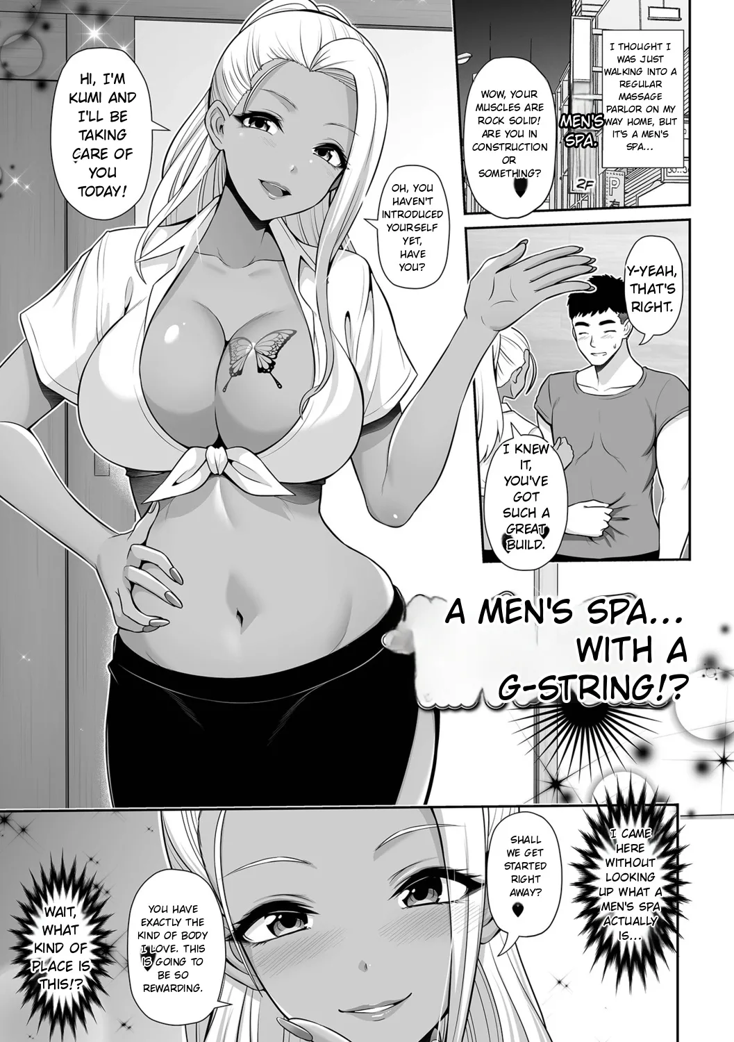 Kuro Gal-chan to Love Echi! Chapter 1 - page 35