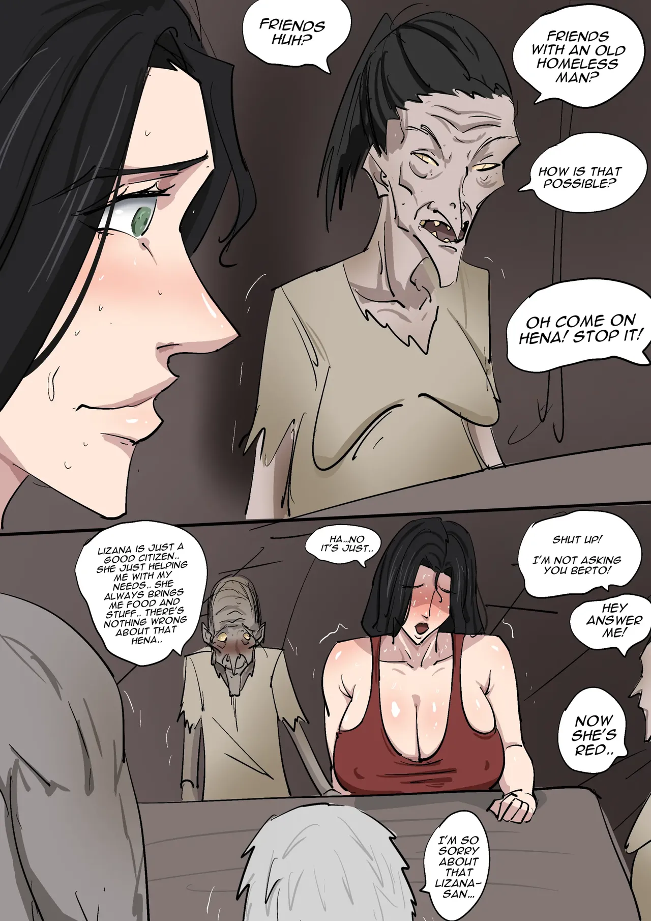 Sinful Lust - Lizana and the Homeless - Chapter 06 Chapter 1 - page 83