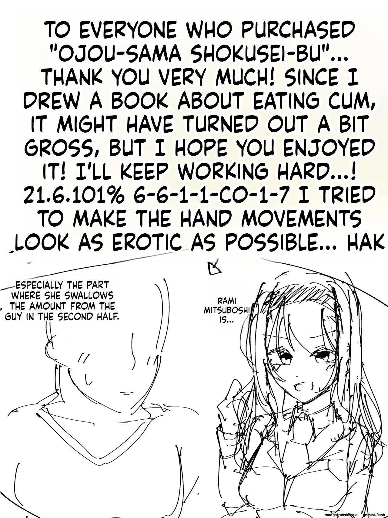 Ojou-sama Gakuen Shokuza-bu! Chapter 1 - page 34