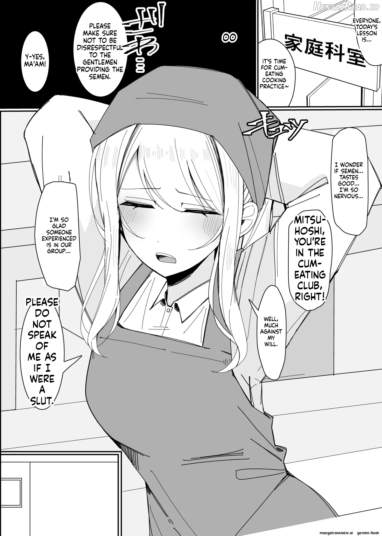 Ojou-sama Gakuen Shokuza-bu! Chapter 2 - page 2