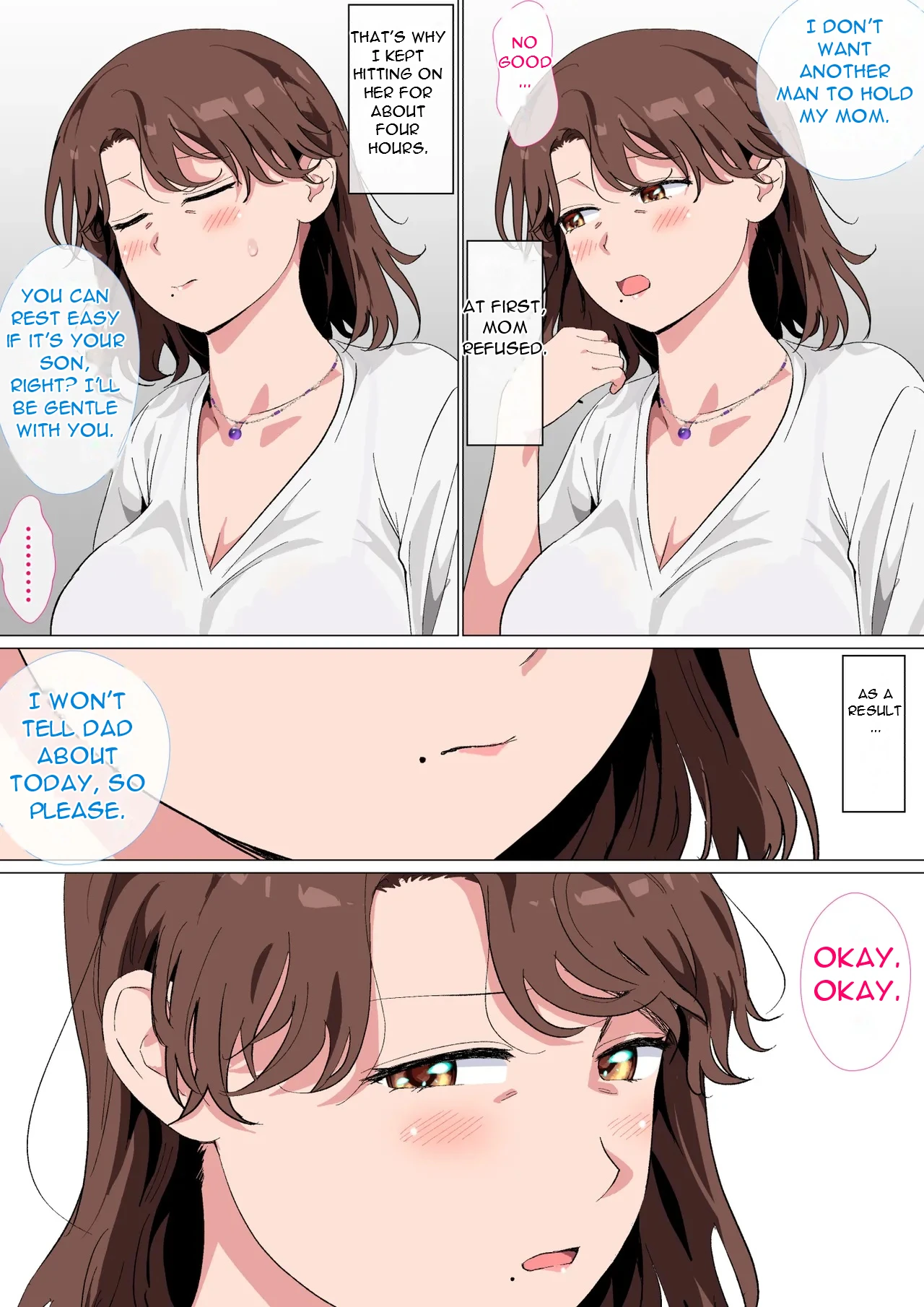 Matching App no Aite ga Hahaoya deshita - My Match on the Dating App Turned Out to be My Mom Chapter 1 - page 9