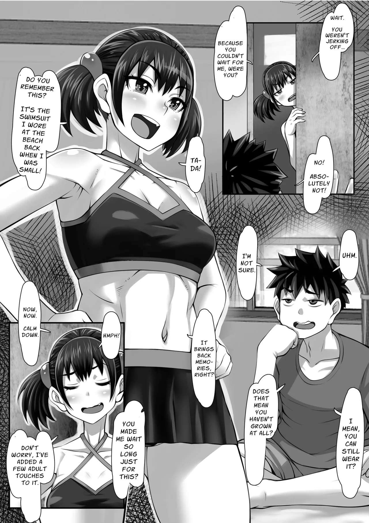 My Longtime Slutty Sexfriend Became An Erotic and Busty Babe Chapter 1 - page 3
