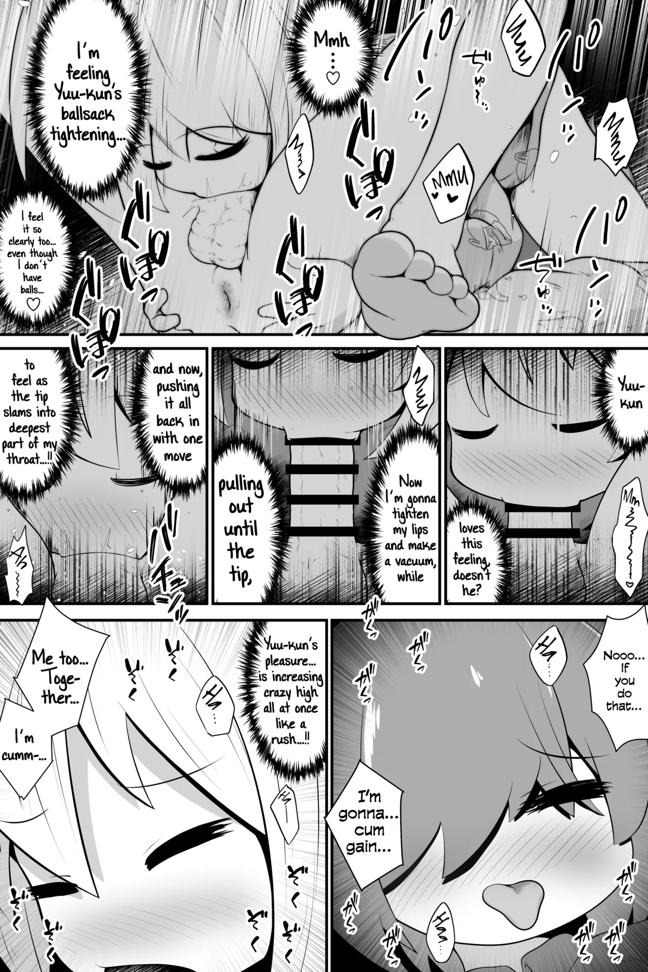 Mahoutsukai no Shounen Shoujo ga Kankaku Kyouyuu Mahou tsukatte Ecchi suru Ohanashi Chapter 1 - page 17