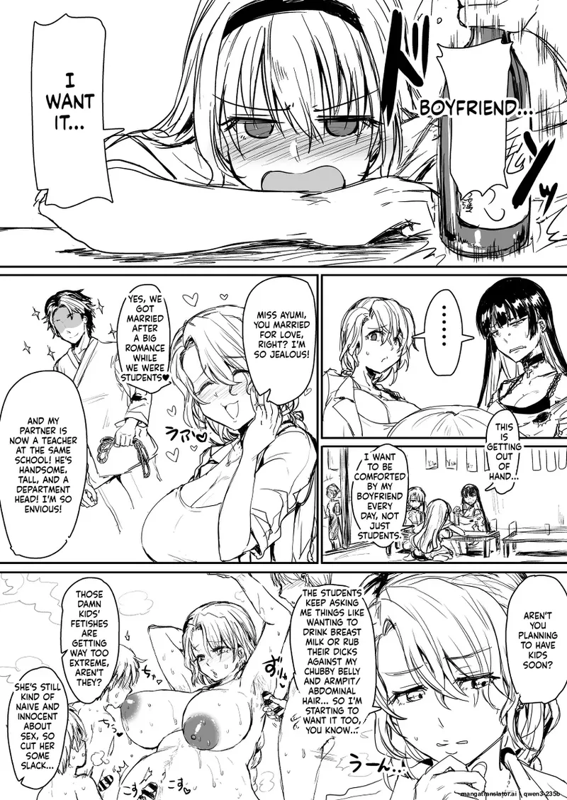 Mesuiki Academy Daily Life Extra Chapter 1 - page 4