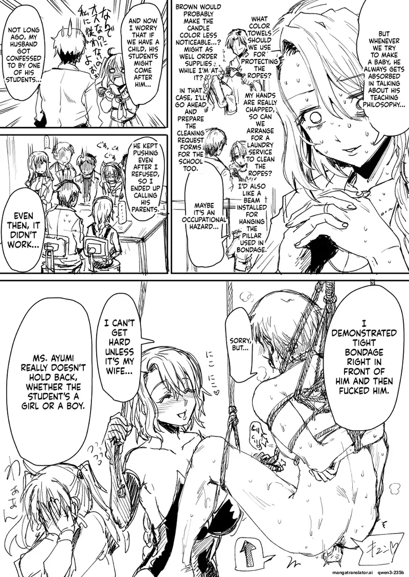 Mesuiki Academy Daily Life Extra Chapter 1 - page 5
