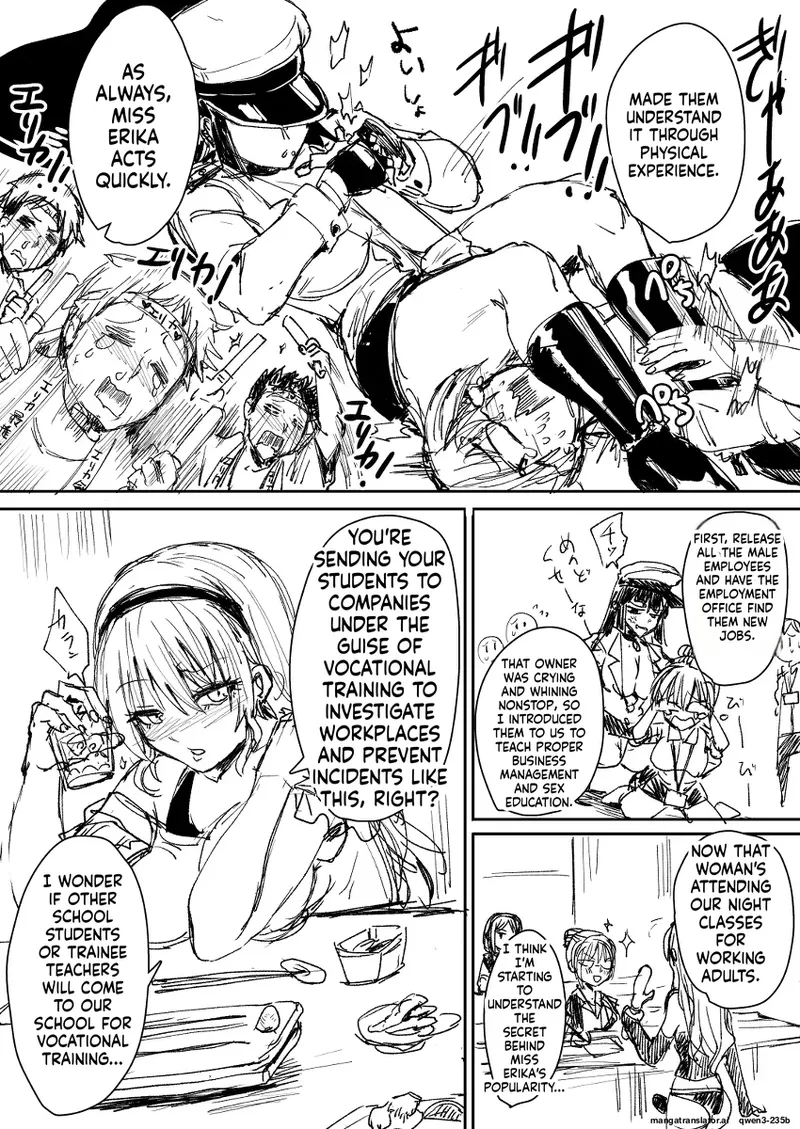 Mesuiki Academy Daily Life Extra Chapter 1 - page 7