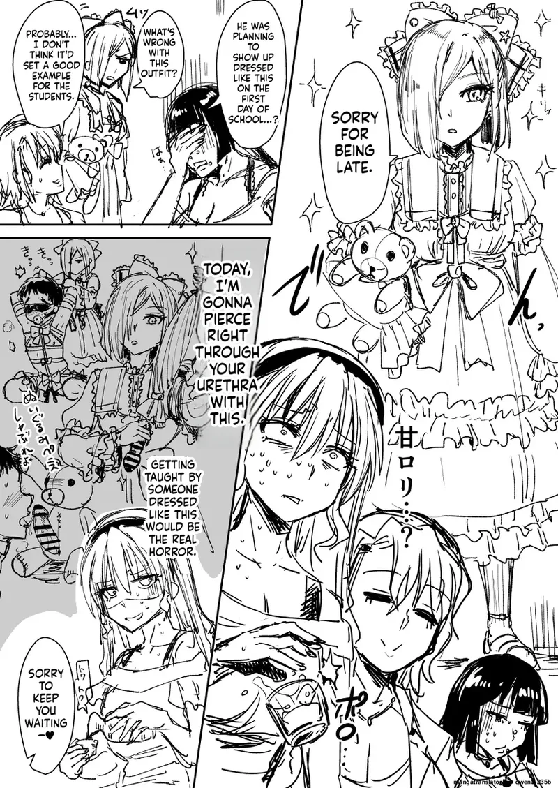 Mesuiki Academy Daily Life Extra Chapter 1 - page 9