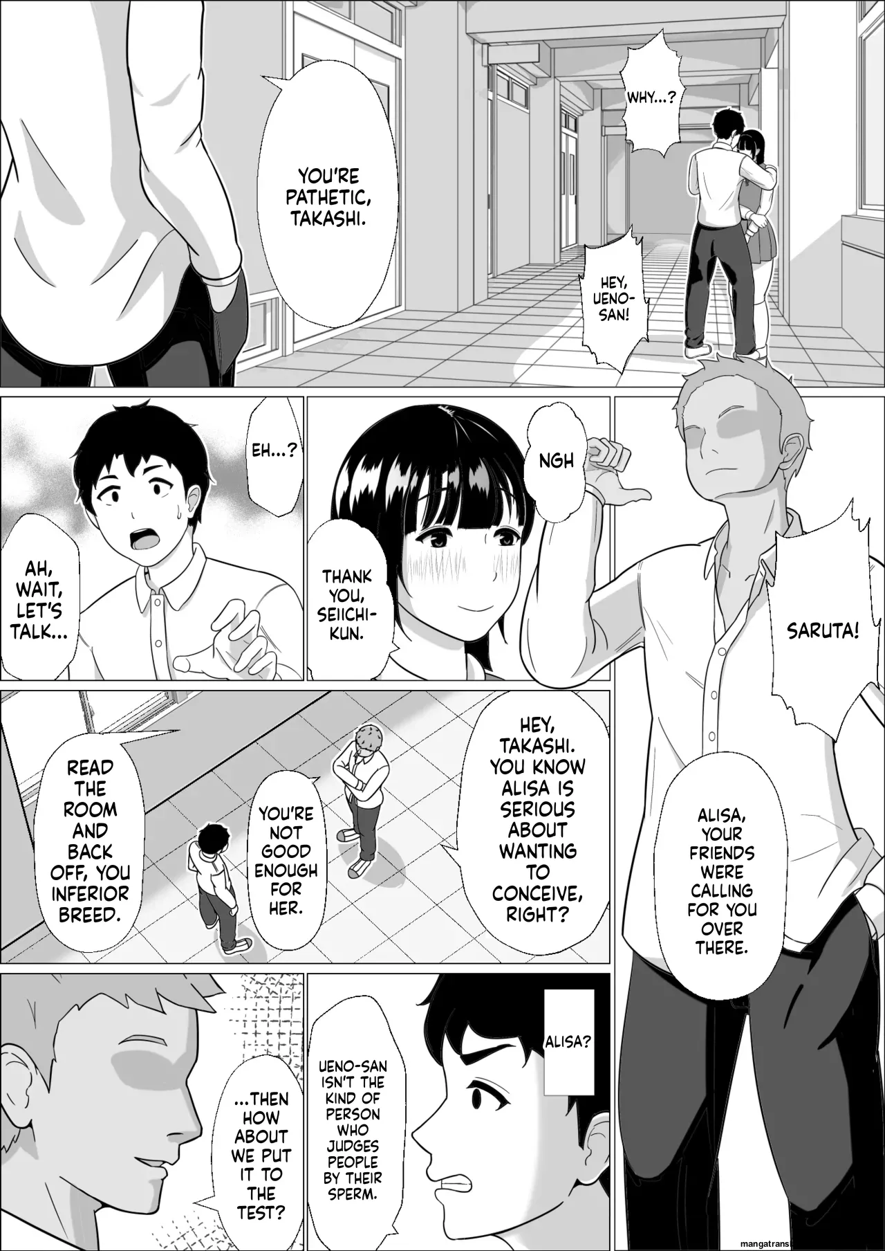 Ninkatsu Gimuka Sekai de Ki ni Naru Ano Ko ga Tanetsuke Sareteta Chapter 1 - page 35