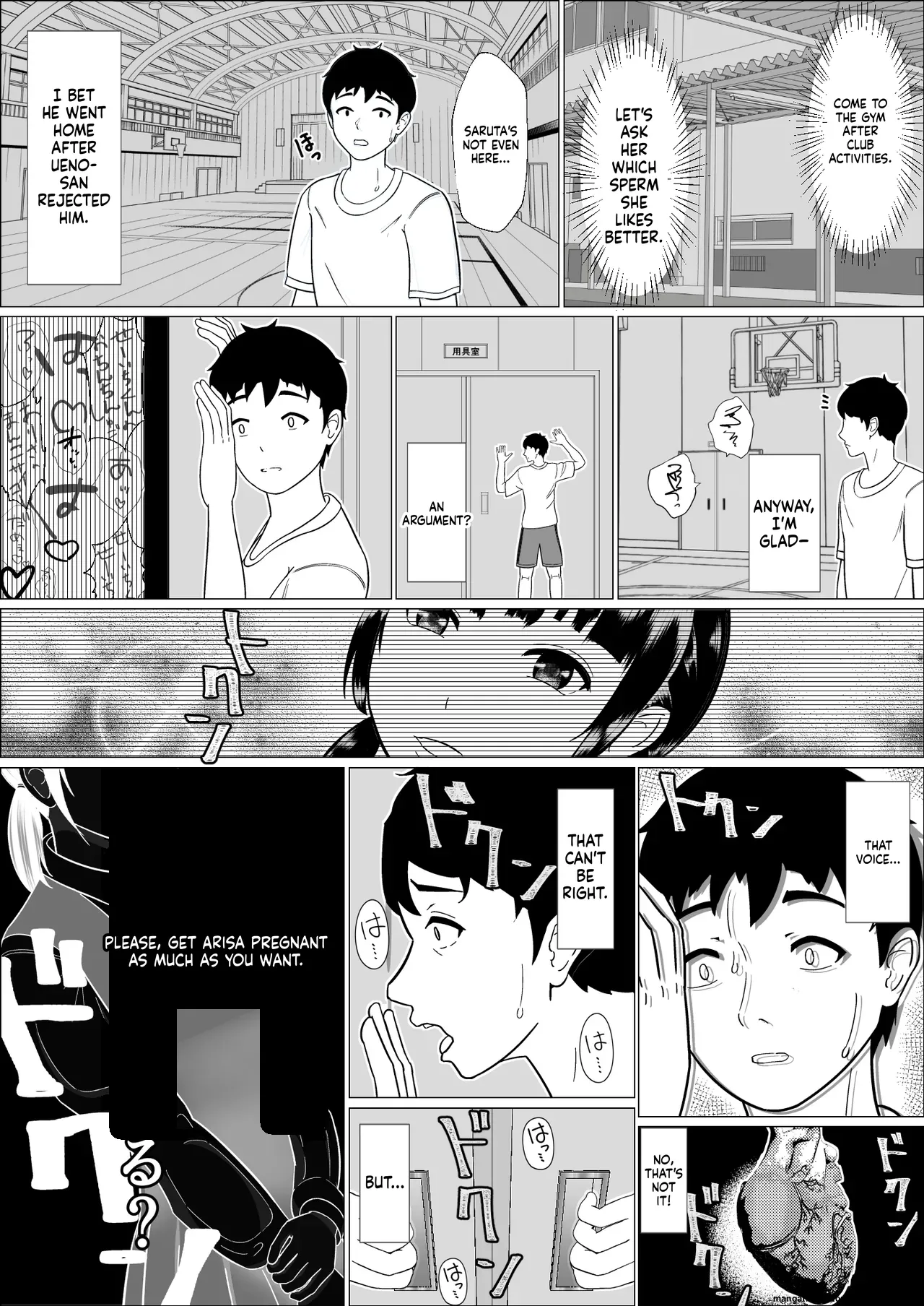 Ninkatsu Gimuka Sekai de Ki ni Naru Ano Ko ga Tanetsuke Sareteta Chapter 1 - page 36