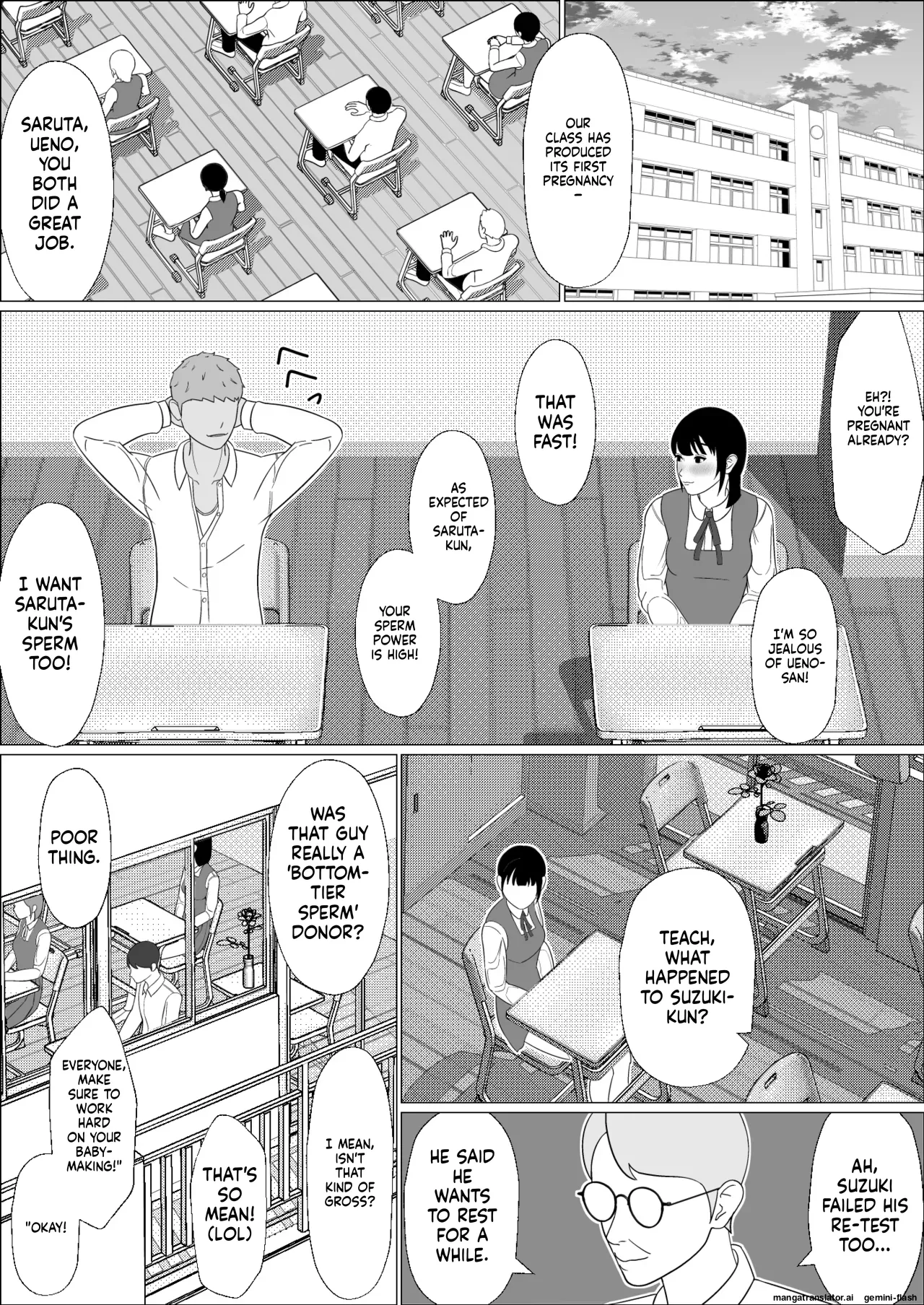 Ninkatsu Gimuka Sekai de Ki ni Naru Ano Ko ga Tanetsuke Sareteta Chapter 1 - page 45