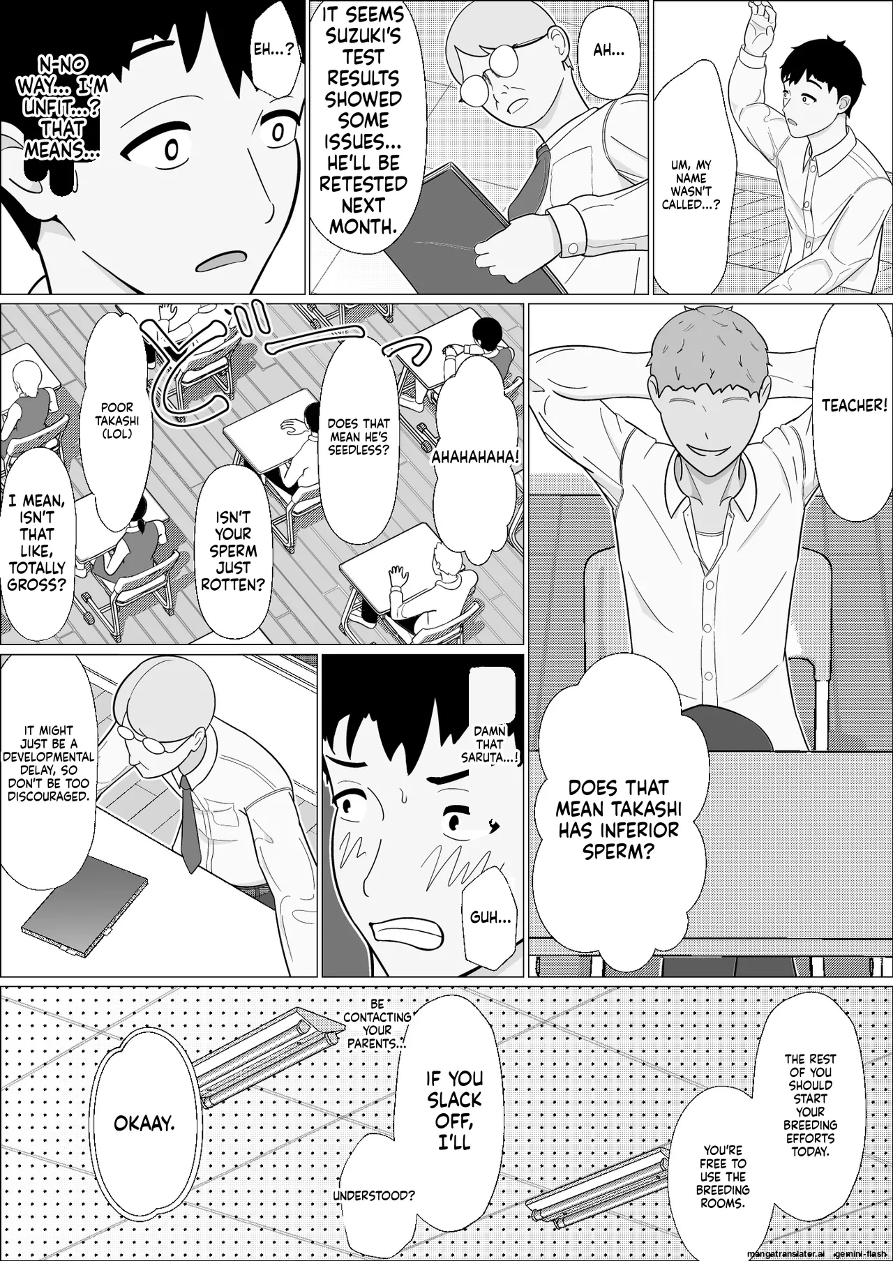 Ninkatsu Gimuka Sekai de Ki ni Naru Ano Ko ga Tanetsuke Sareteta Chapter 1 - page 7