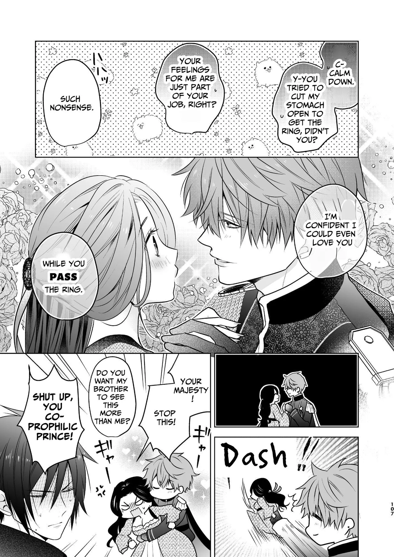 The Villainous Saintess Who'd Never Want A Prince Like Him Chapter 1 - page 108